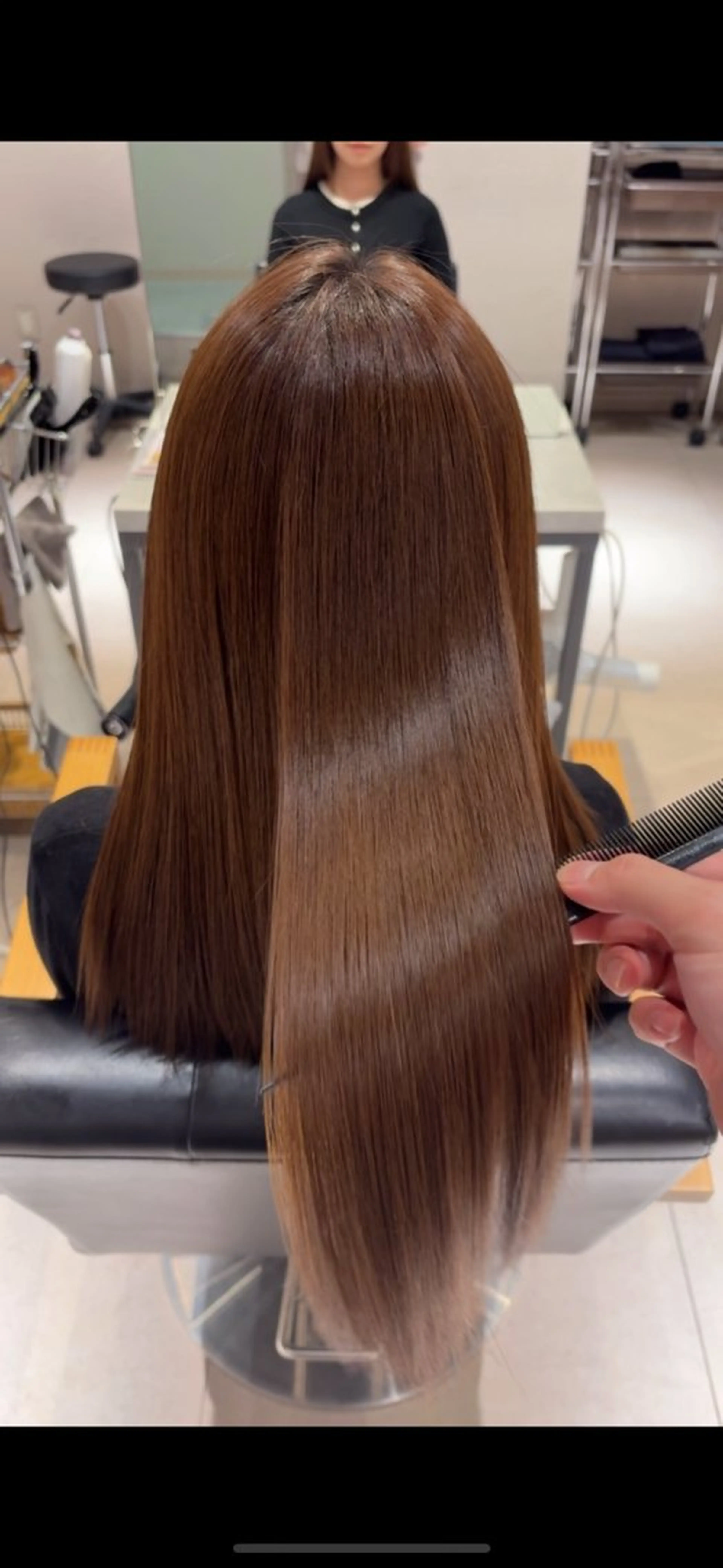 セミロング 💭透明感/艶髪🫧 haluki🫧‪のヘアスタイル