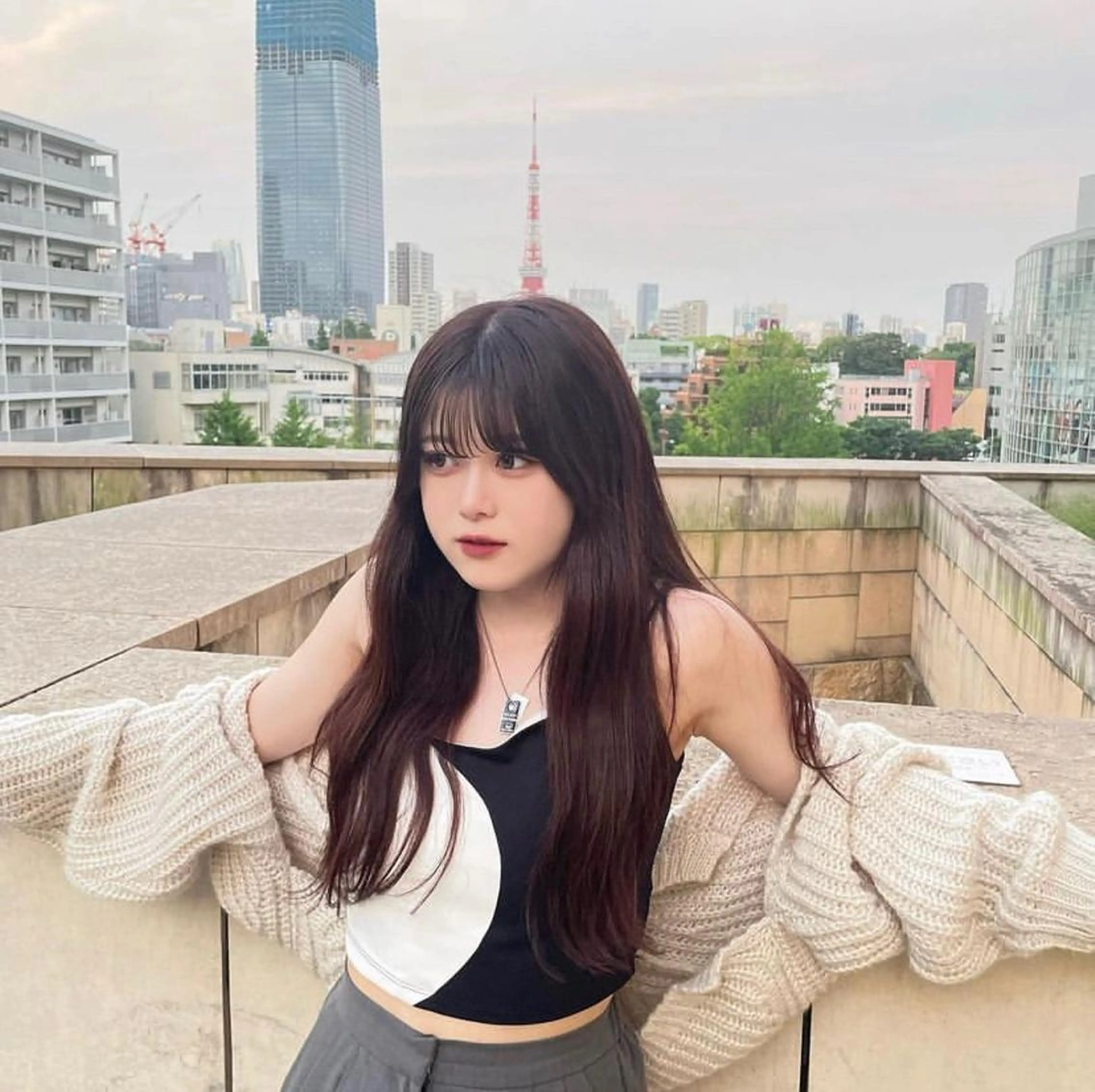 ミディアム Fi-Ne 八戸のヘアスタイル