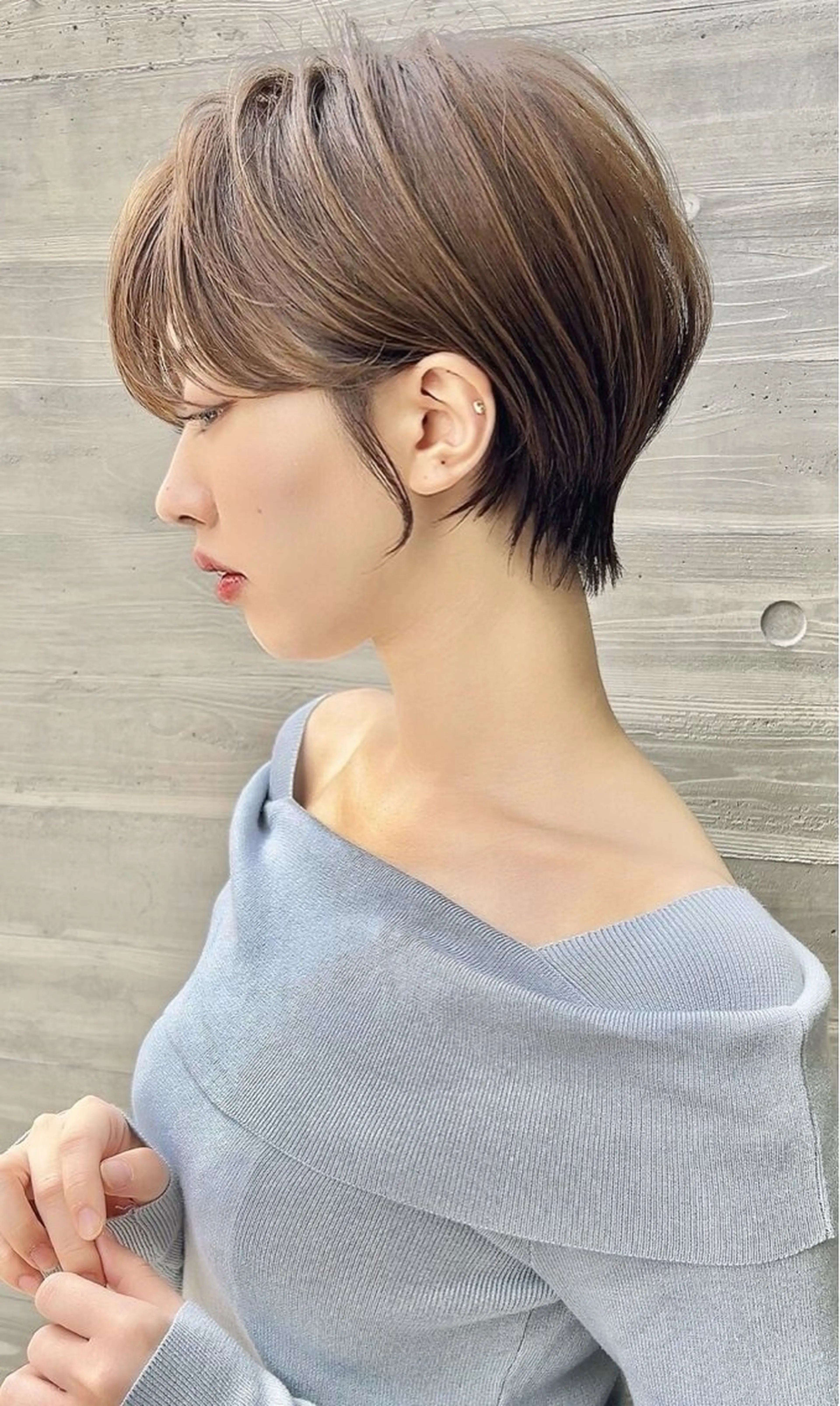 ショート カラー ショートヘア 韓国トレンドヘア こうすけのヘアスタイル