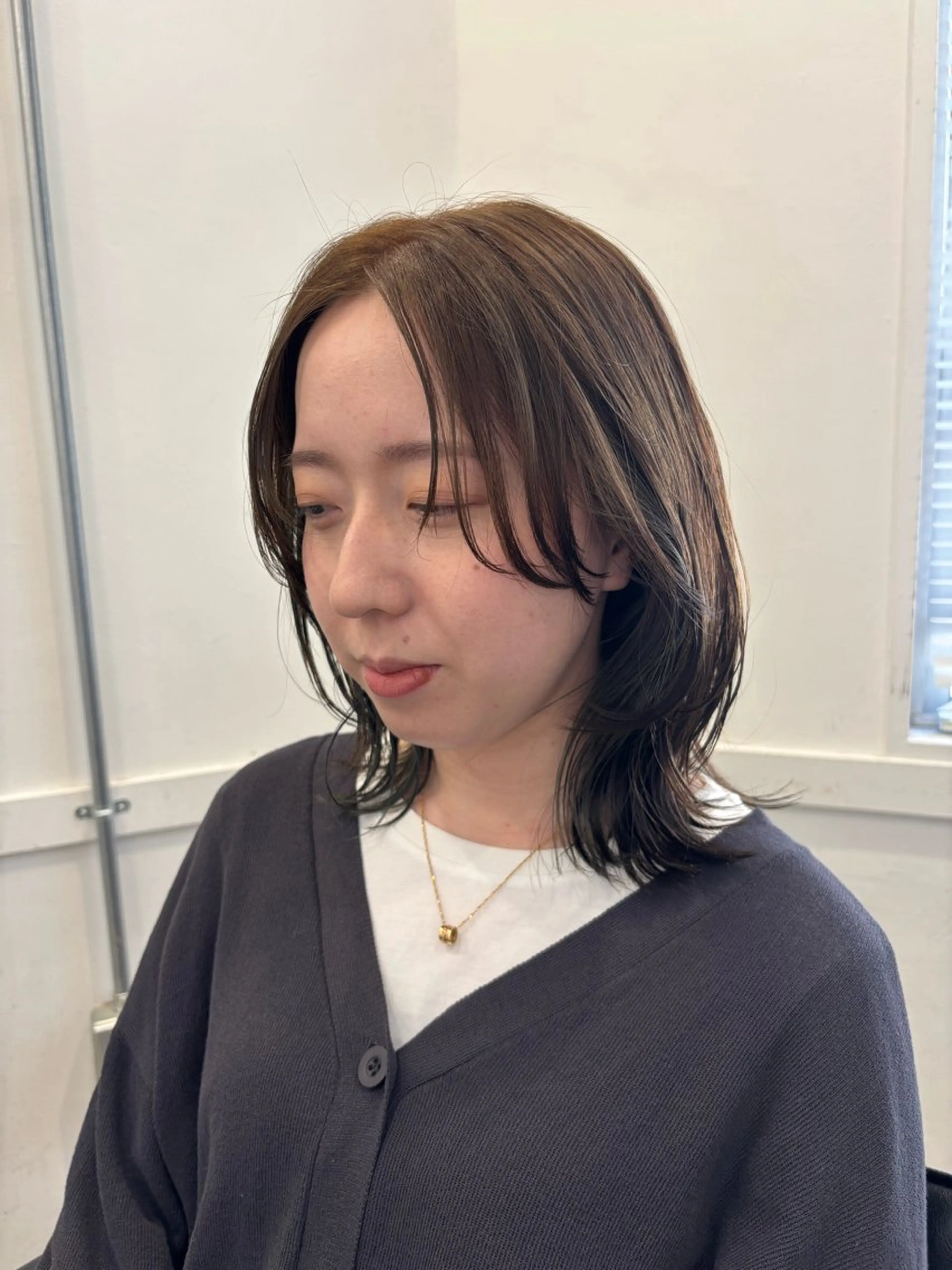 ミディアム カット トリートメント ヘッドスパ Go Today シェアサロン 横浜店所属・【ただの天才 🎨】のヘアスタイル