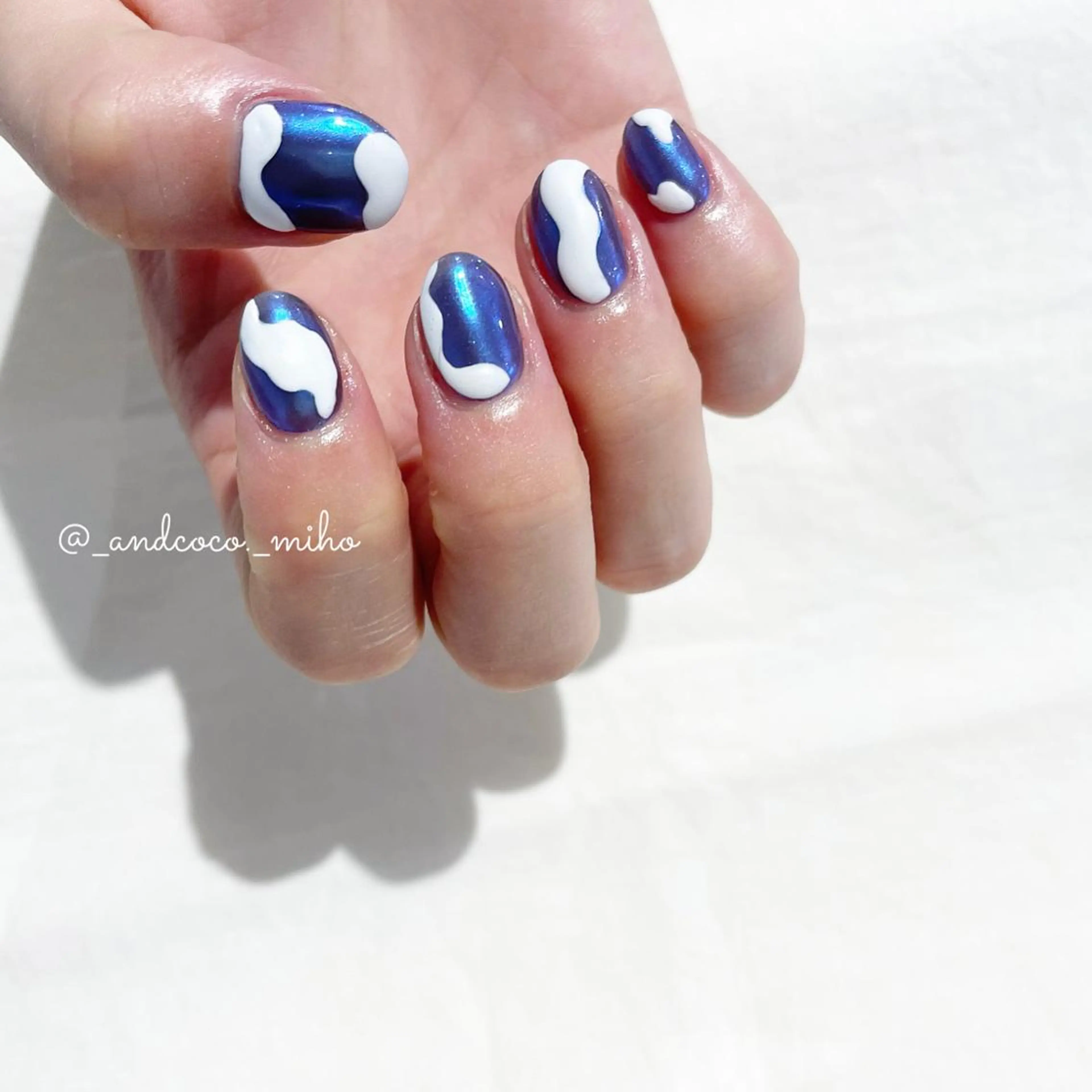 ネイル ハンドネイル And  & coco. eyelash & nail所属・Nailist〻 mihoのネイルデザイン