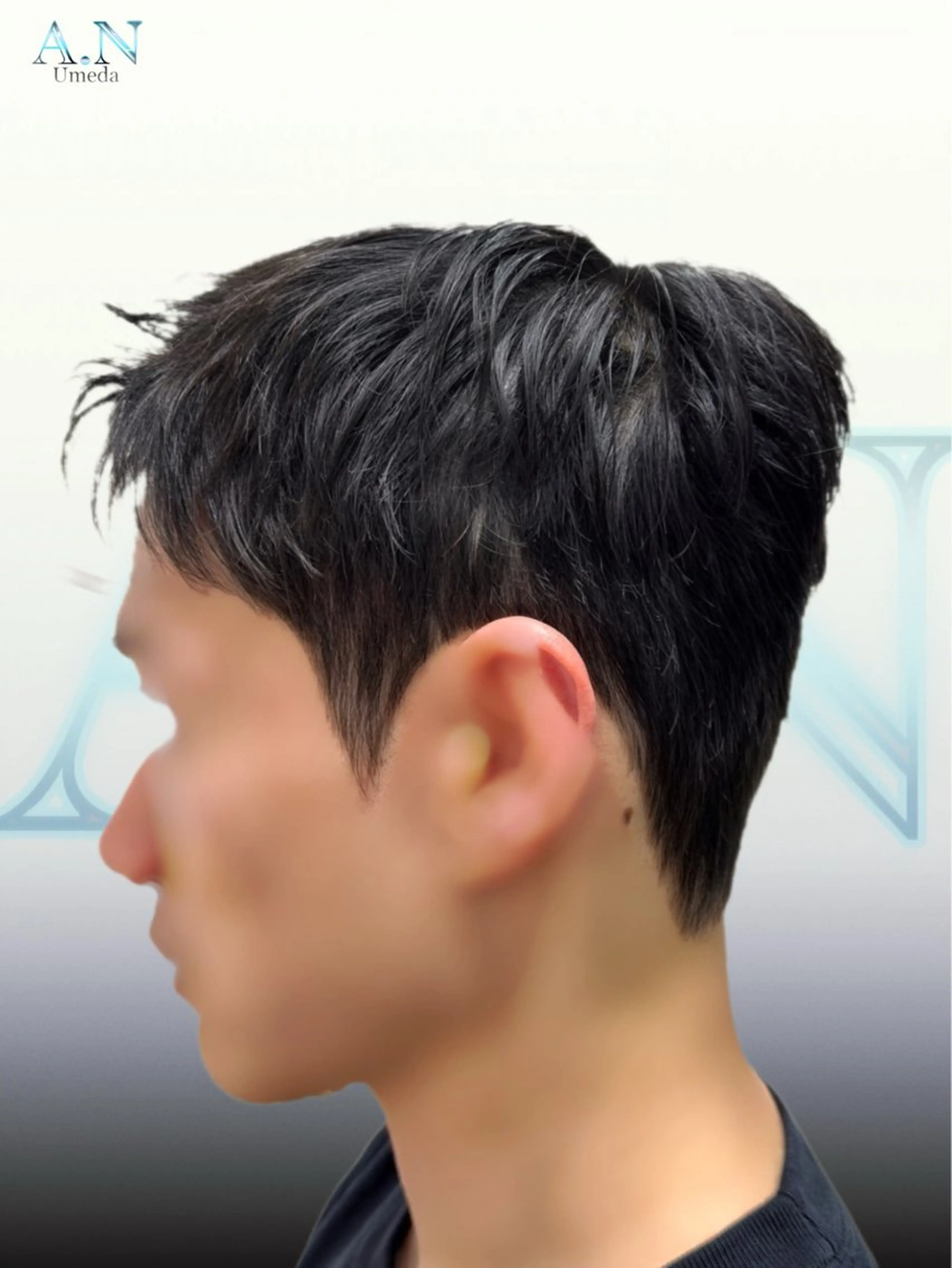 ショート パーマ メンズ 似合わせカット/韓国 特化/梅田/Eveのヘアスタイル