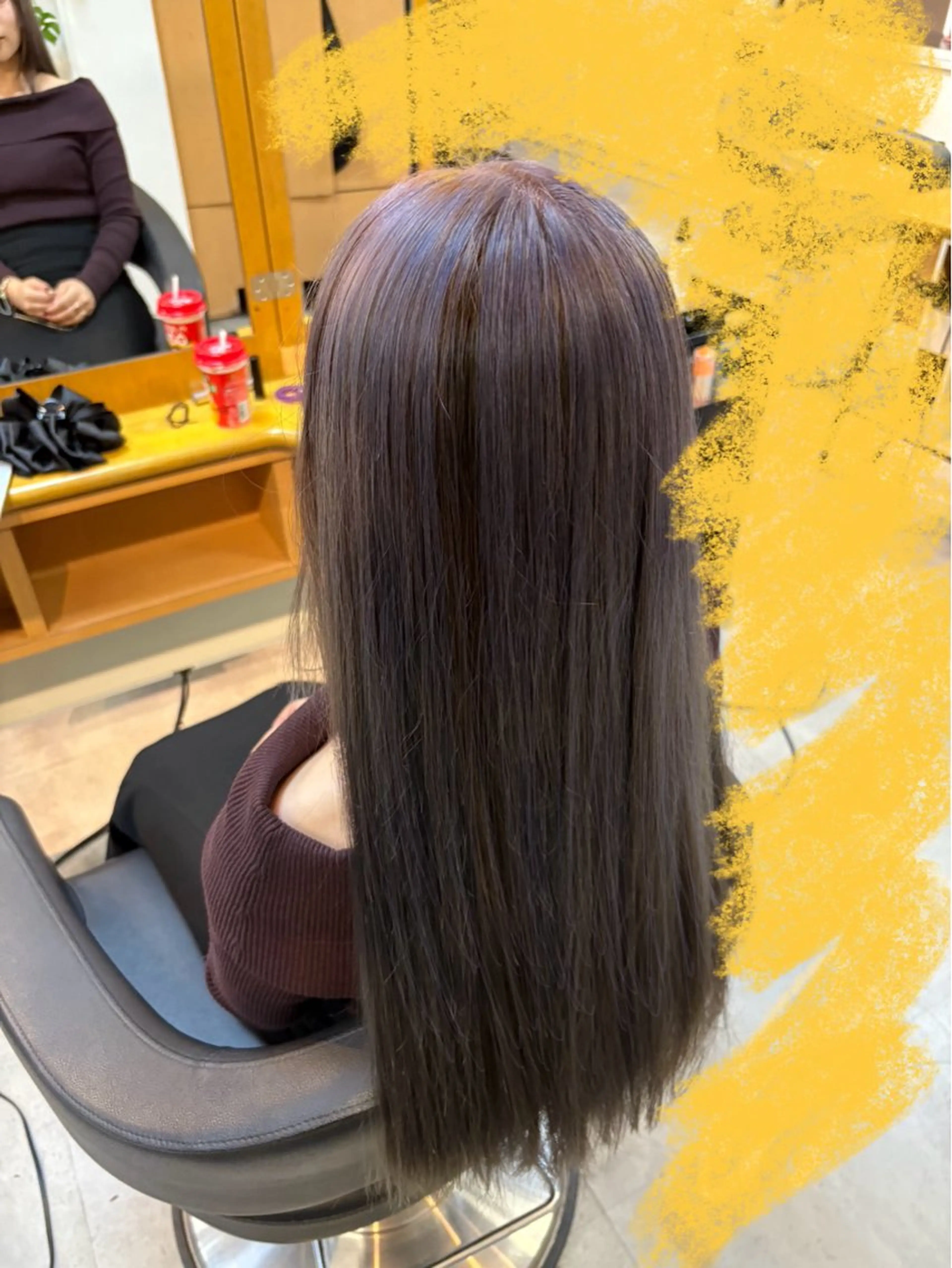 ロング ロング カット SHAMAN hair Labo所属・田邊 勇貴のヘアスタイル