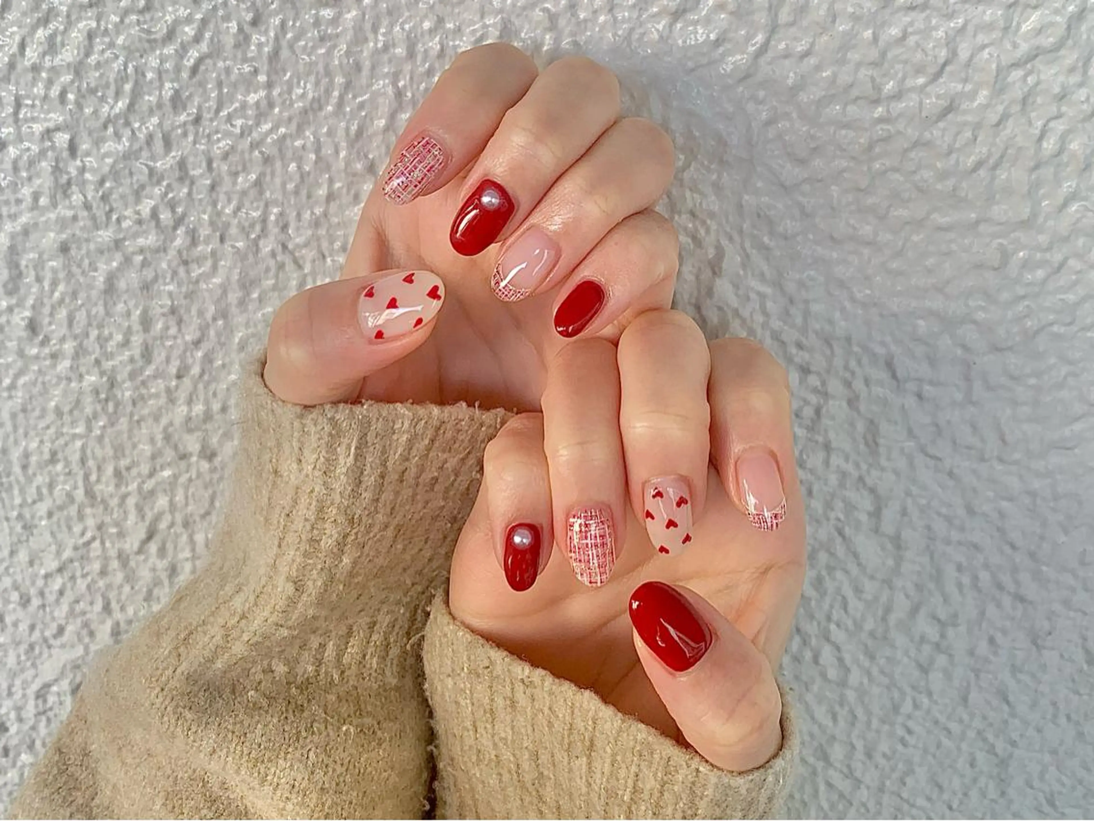 ネイル ハンドネイル フットネイル Nailsalon Fave/Rinaのネイルデザイン