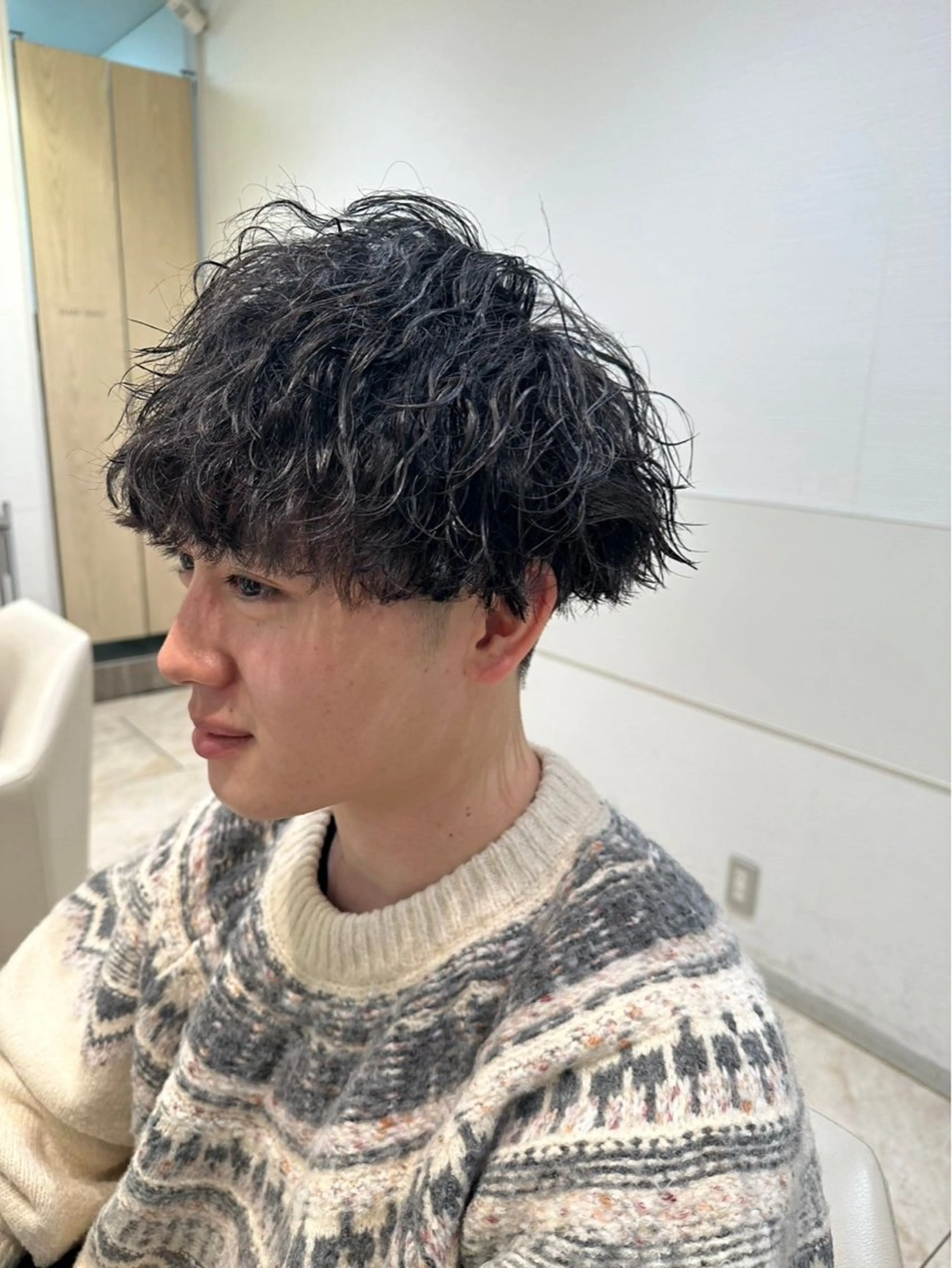 パーマ メンズ 小中 達喜の眉毛・アイブロウイメージ
