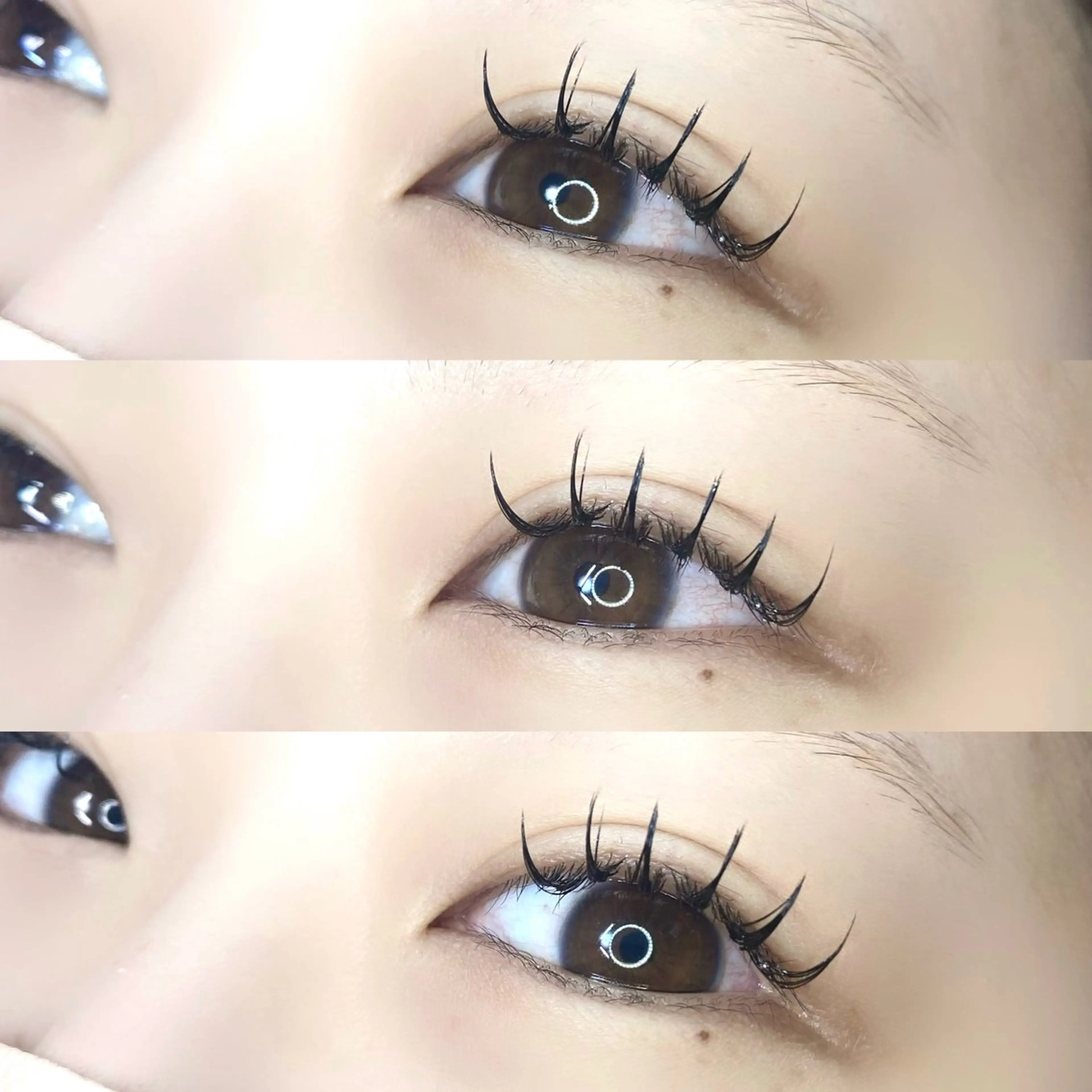 マツエク・マツパ フラットラッシュ REBYNA 【リバイン】のマツエク・マツパデザイン