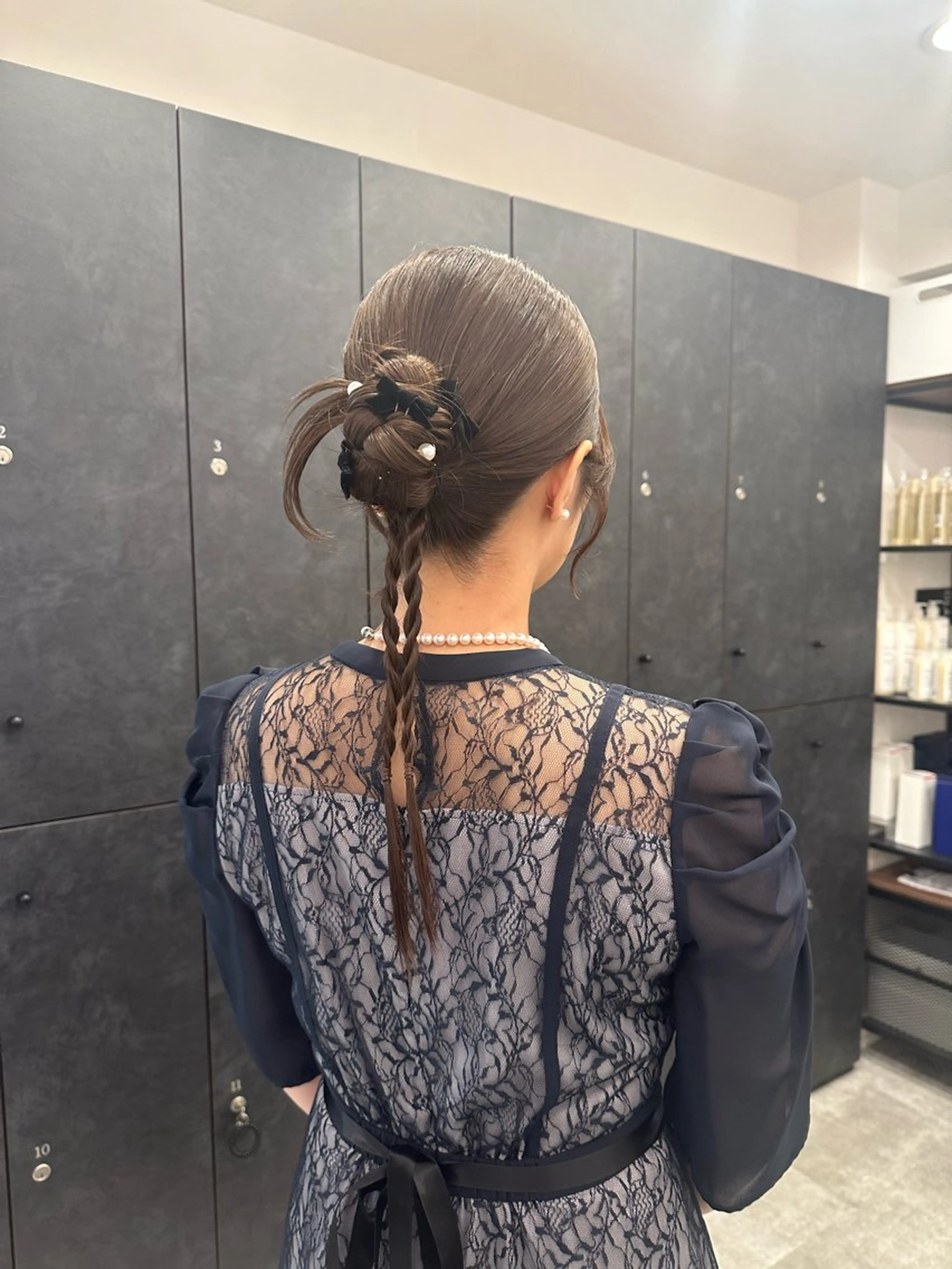 ロング ヘアアレンジ ヘアセット 銀座/ヘアセット シマムラ ミホのヘアスタイル