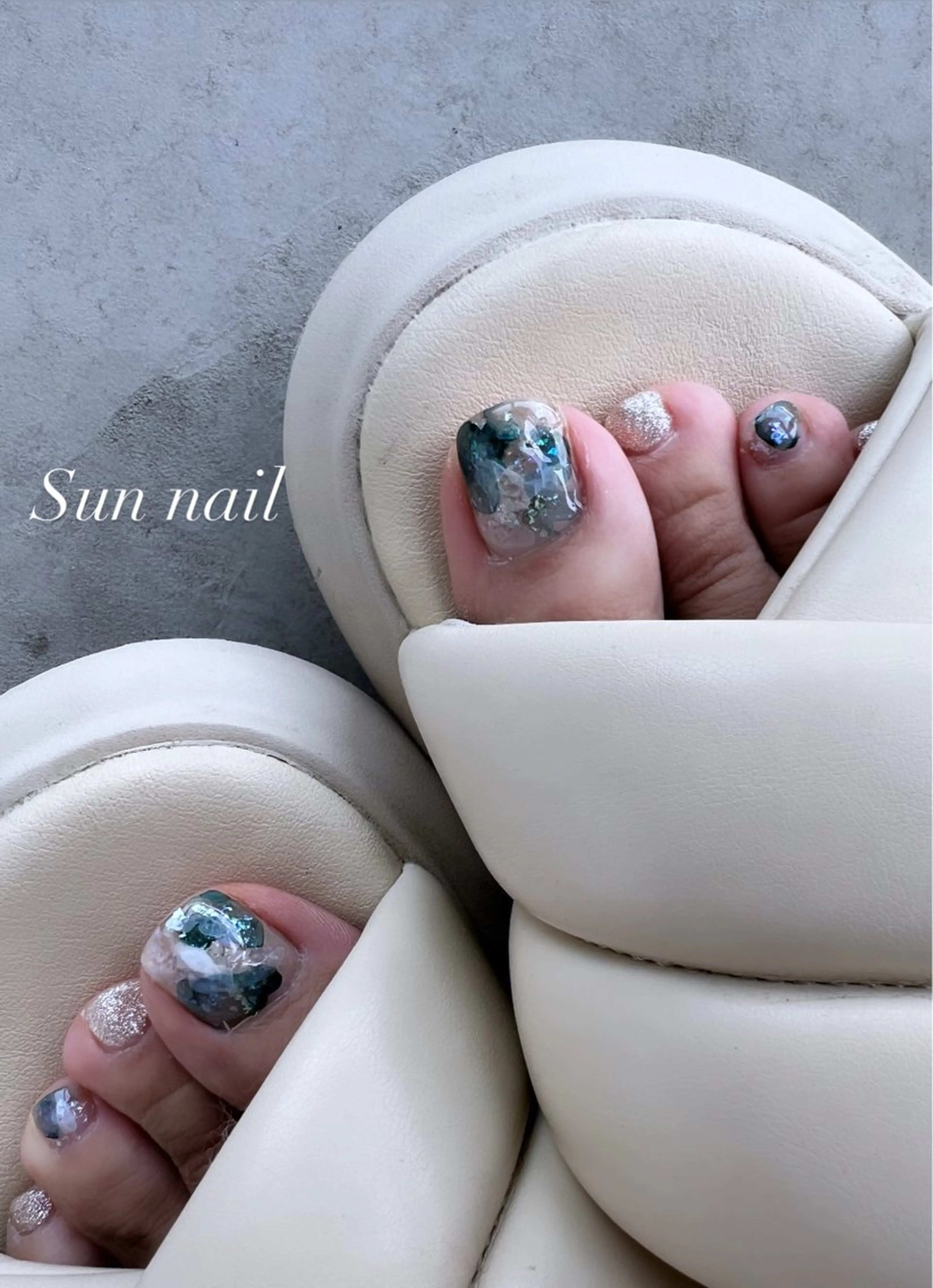 ネイル ハンドネイル フットネイル Sun nail ...ayaのネイルデザイン
