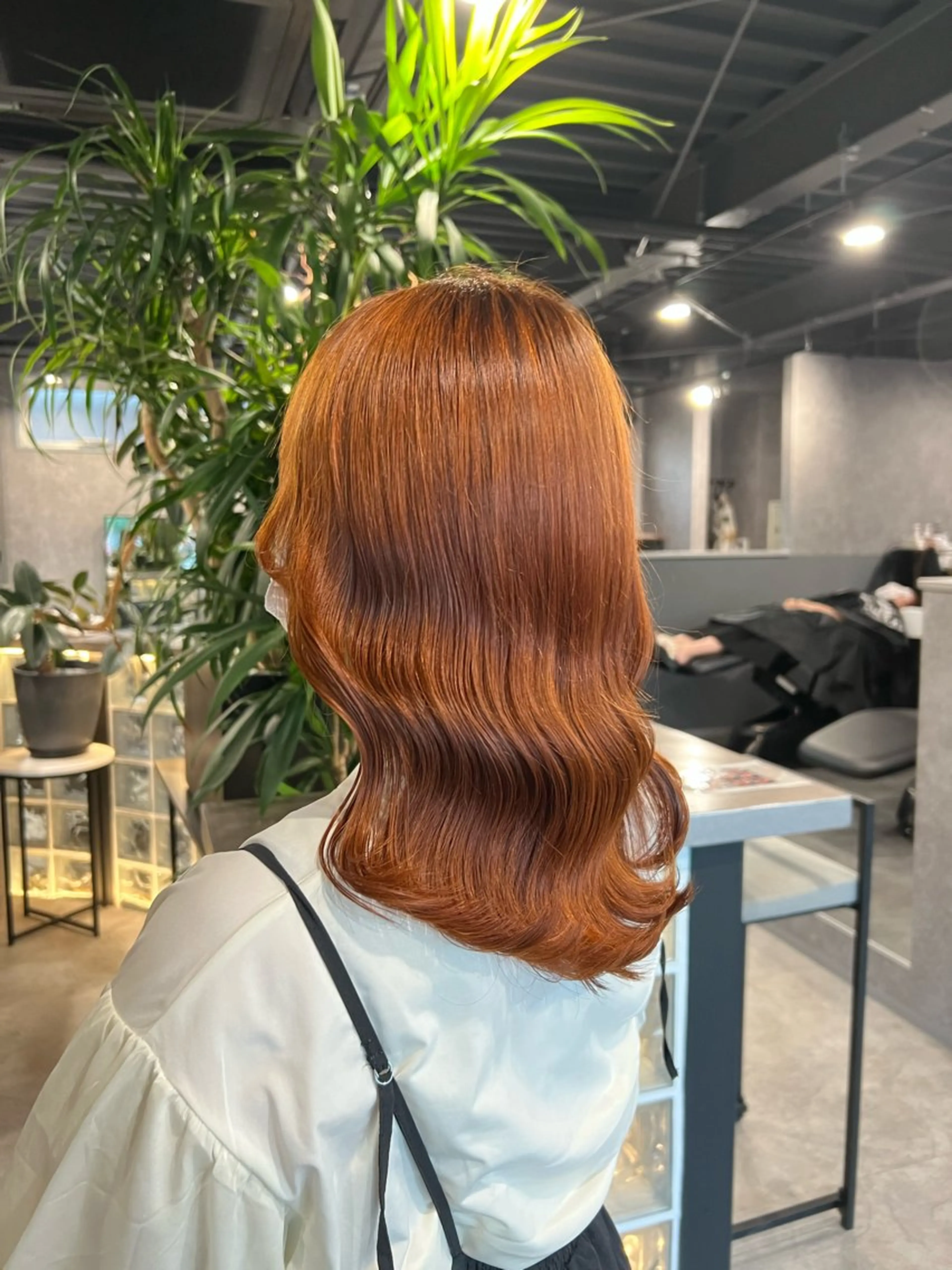 セミロング カット ヘアカラー トリートメント ink yukariのヘアスタイル