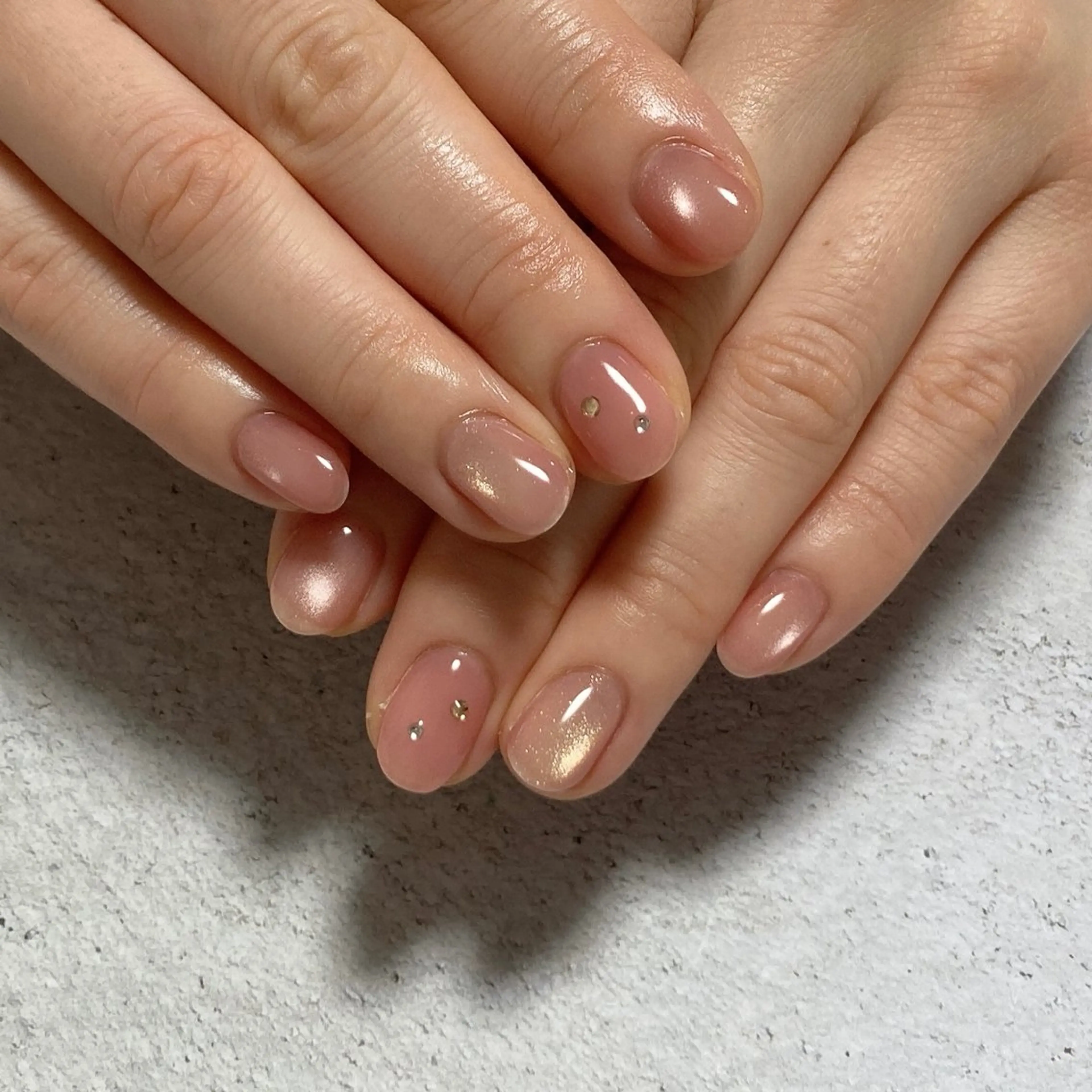 ネイル 桜ネイル ハンドネイル mmm nailのネイルデザイン