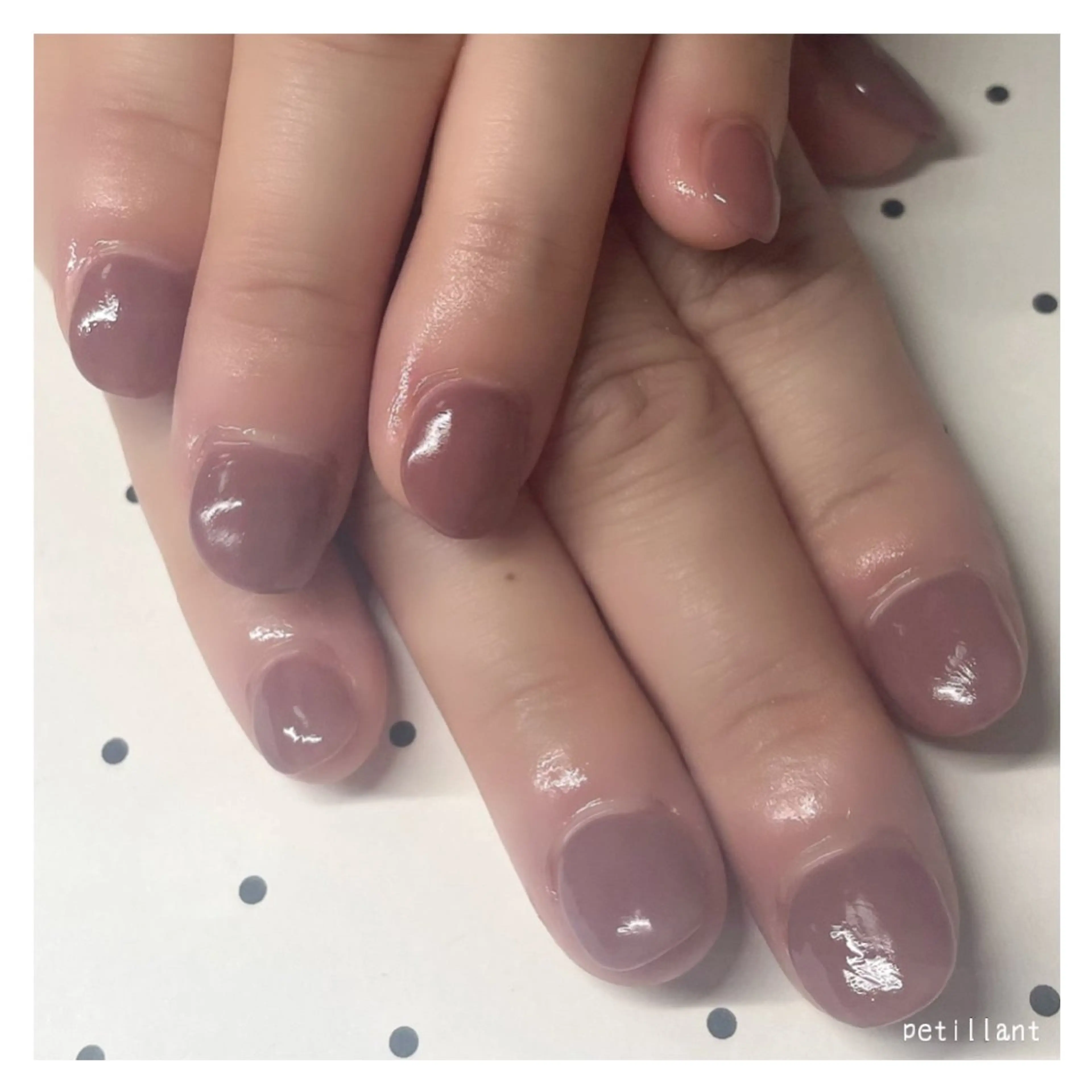 ネイル 長さ出し ハンドネイル ハンドケア petillant所属・nail salon petillantのネイルデザイン