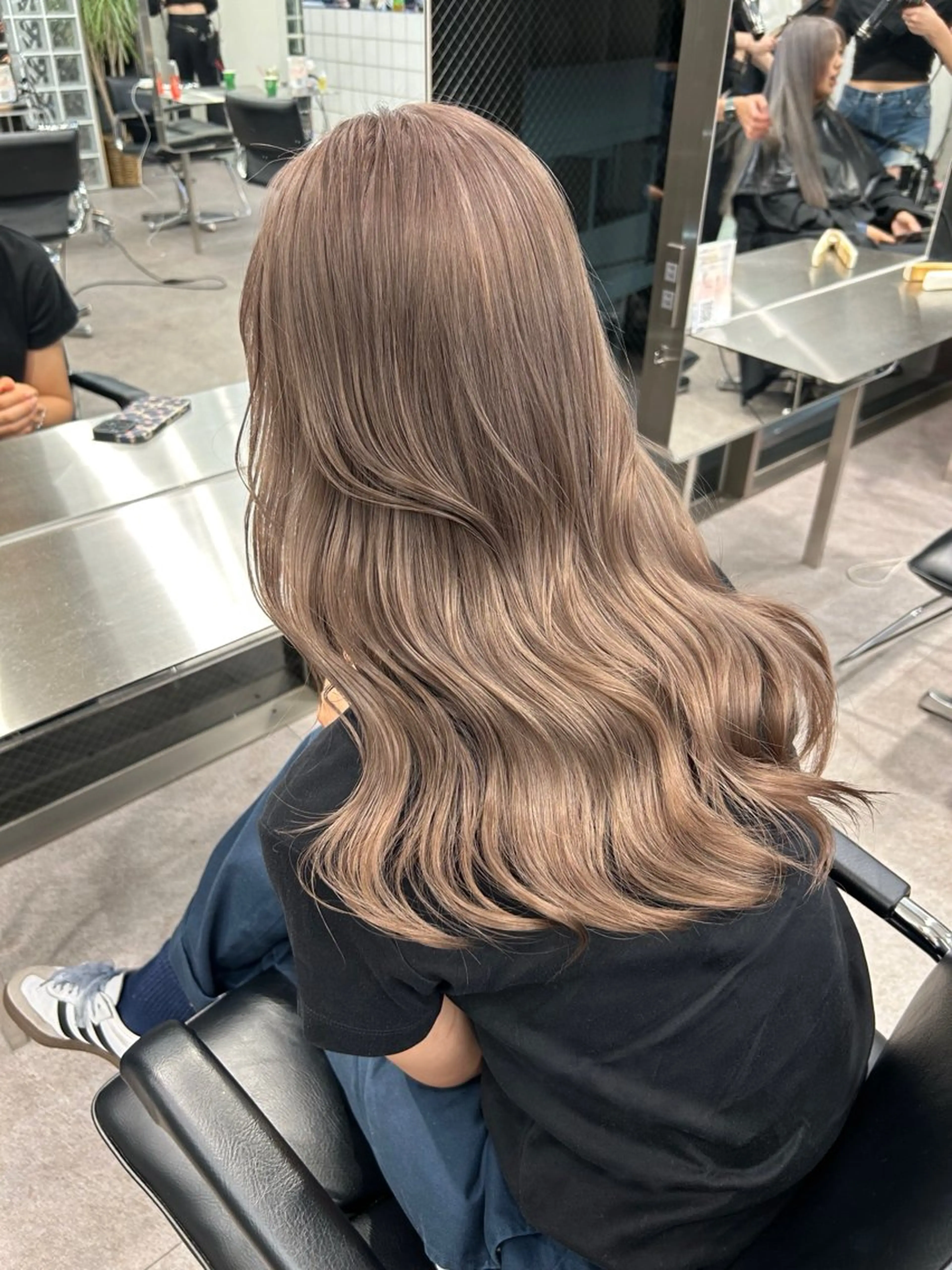 ロング カラー 酒井 竜也のヘアスタイル