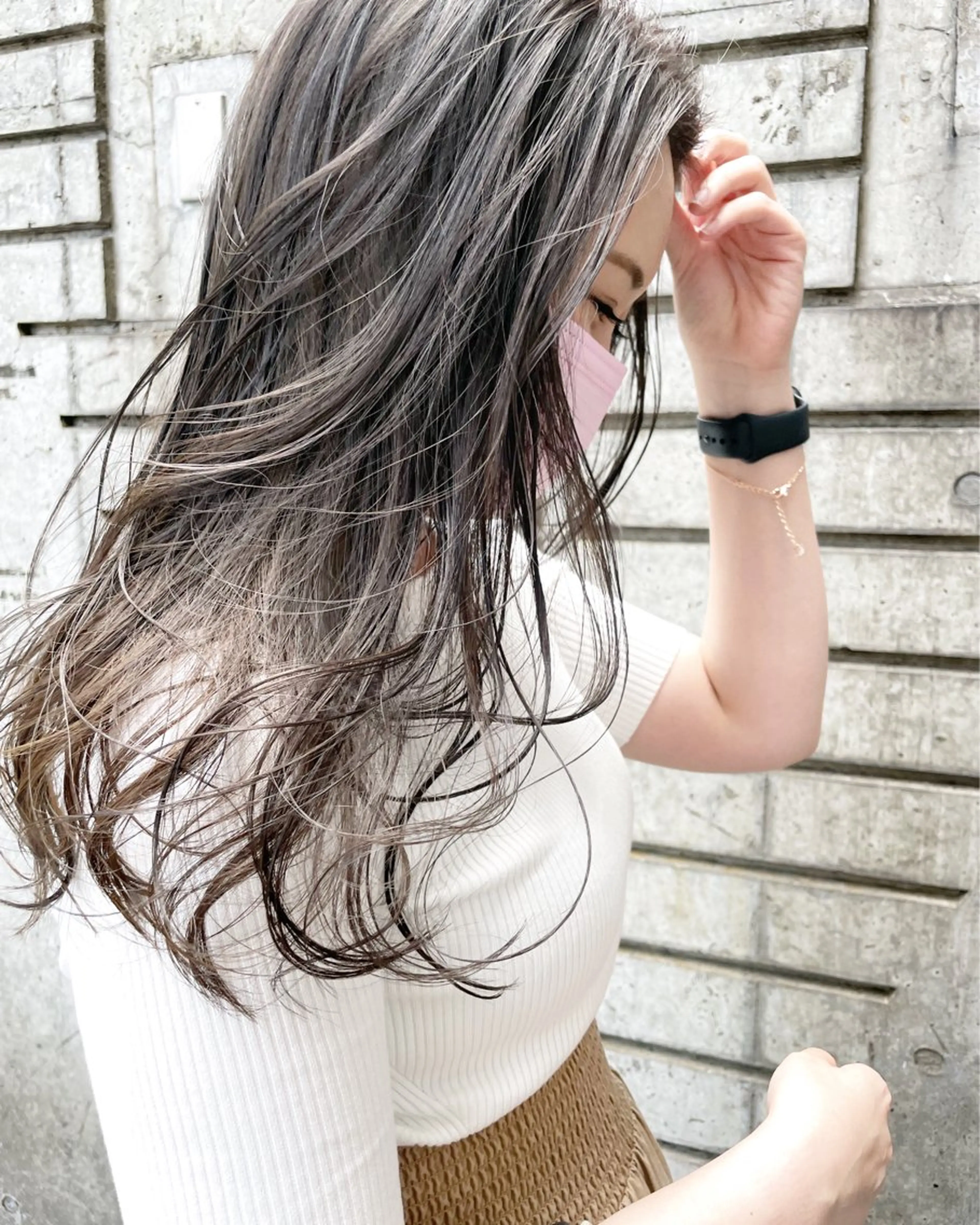 ロング カラー ダブルカラー🦖 /髪質改善⚡️しおりのヘアスタイル