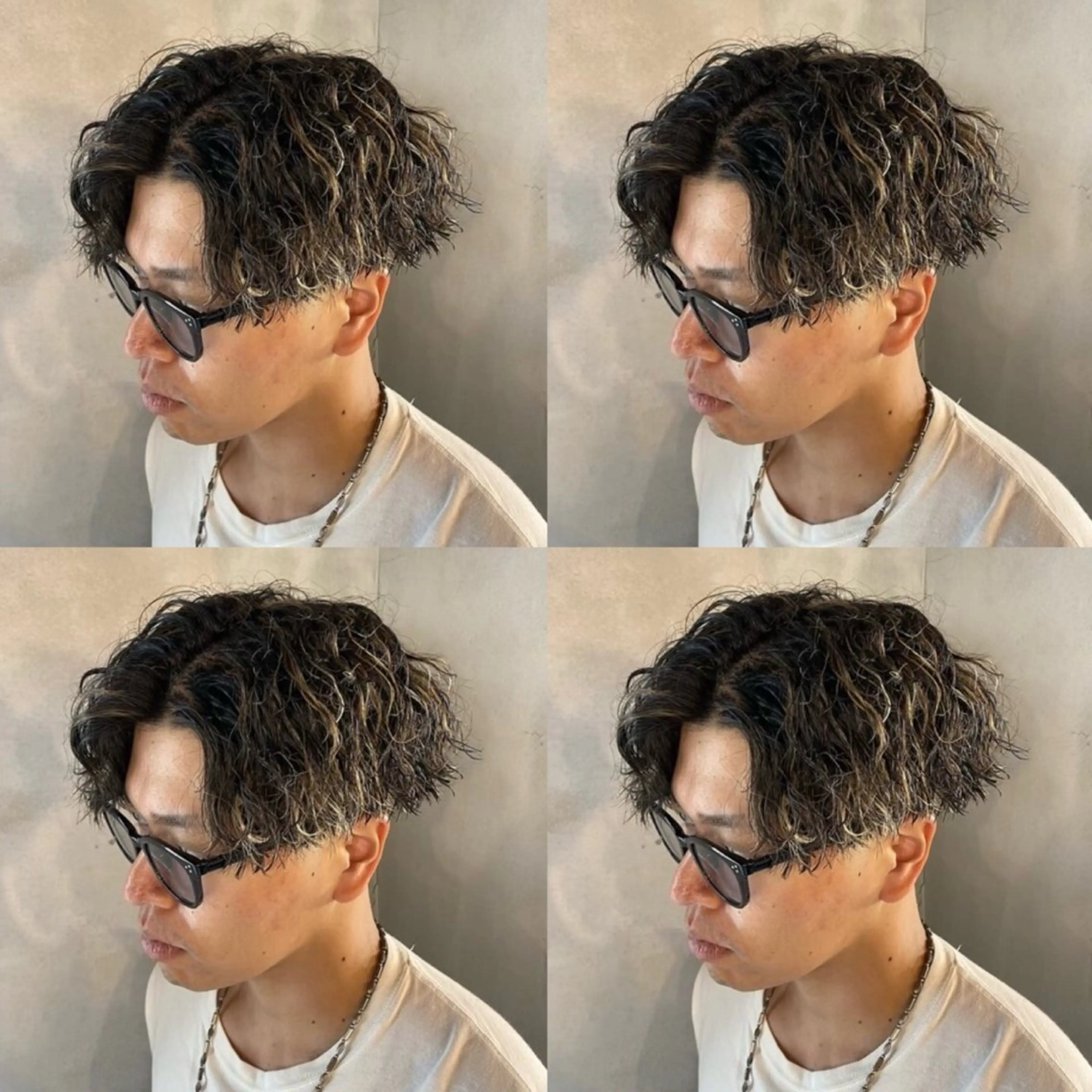 パーマ メンズ カット パーマ 🩶モテヘア特化🩶 akaneのヘアスタイル