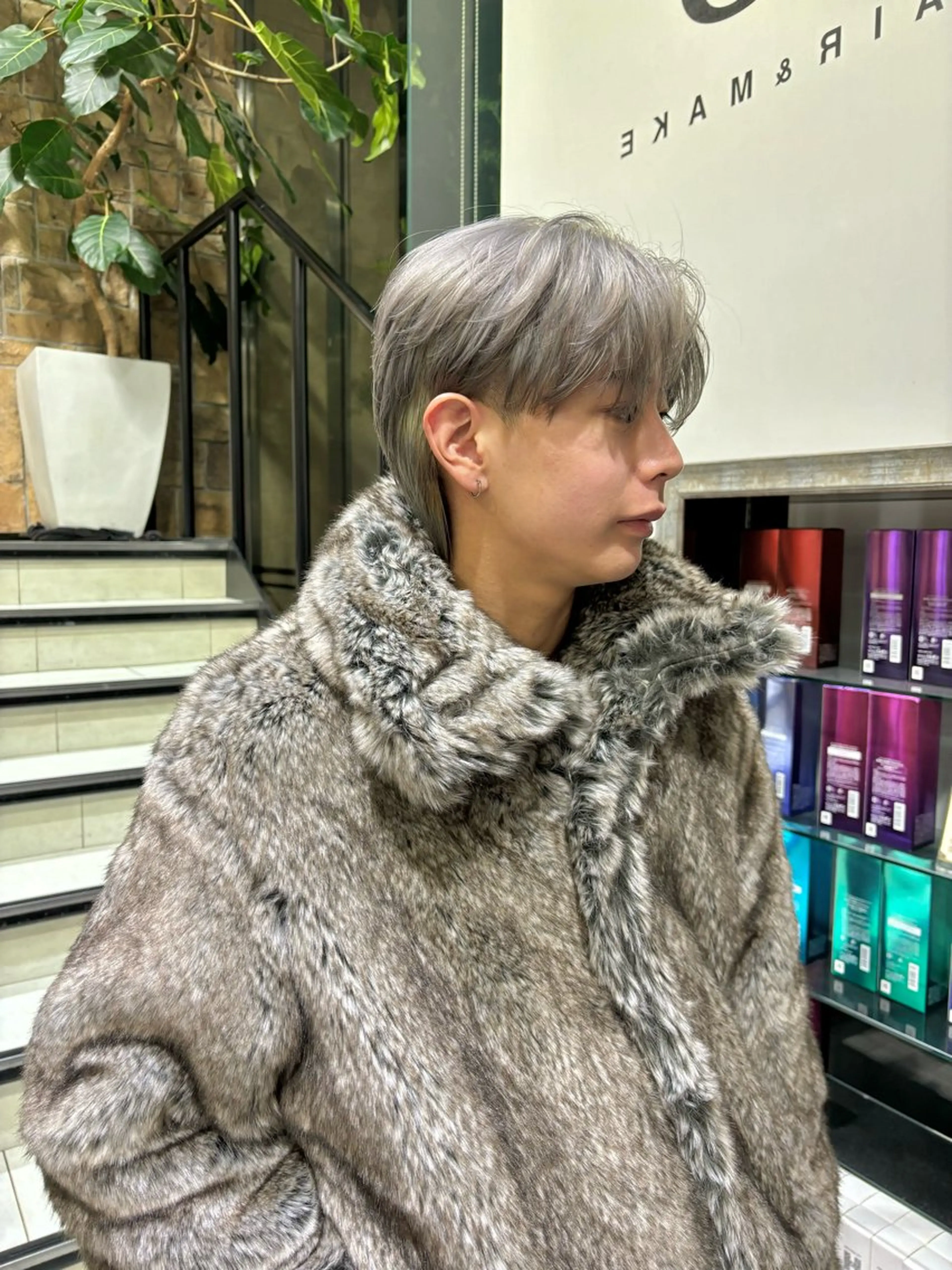 カラー メンズ 骨格矯正/理論パーマ /悩み改善/yuyaのヘアスタイル