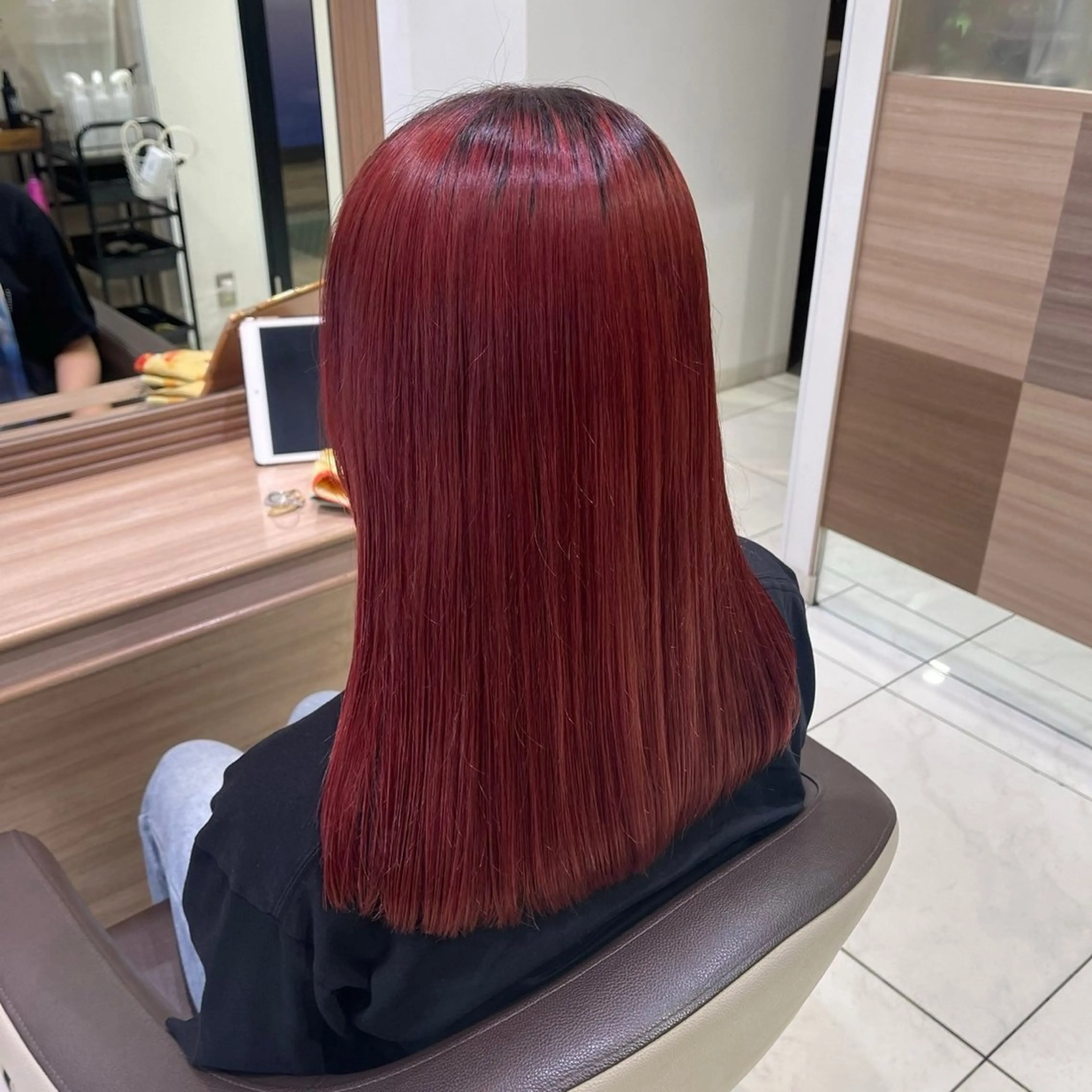 ロング カラー ヘアカラー トリートメント ヘアセット Color🩵 みゆう/インナーのヘアスタイル