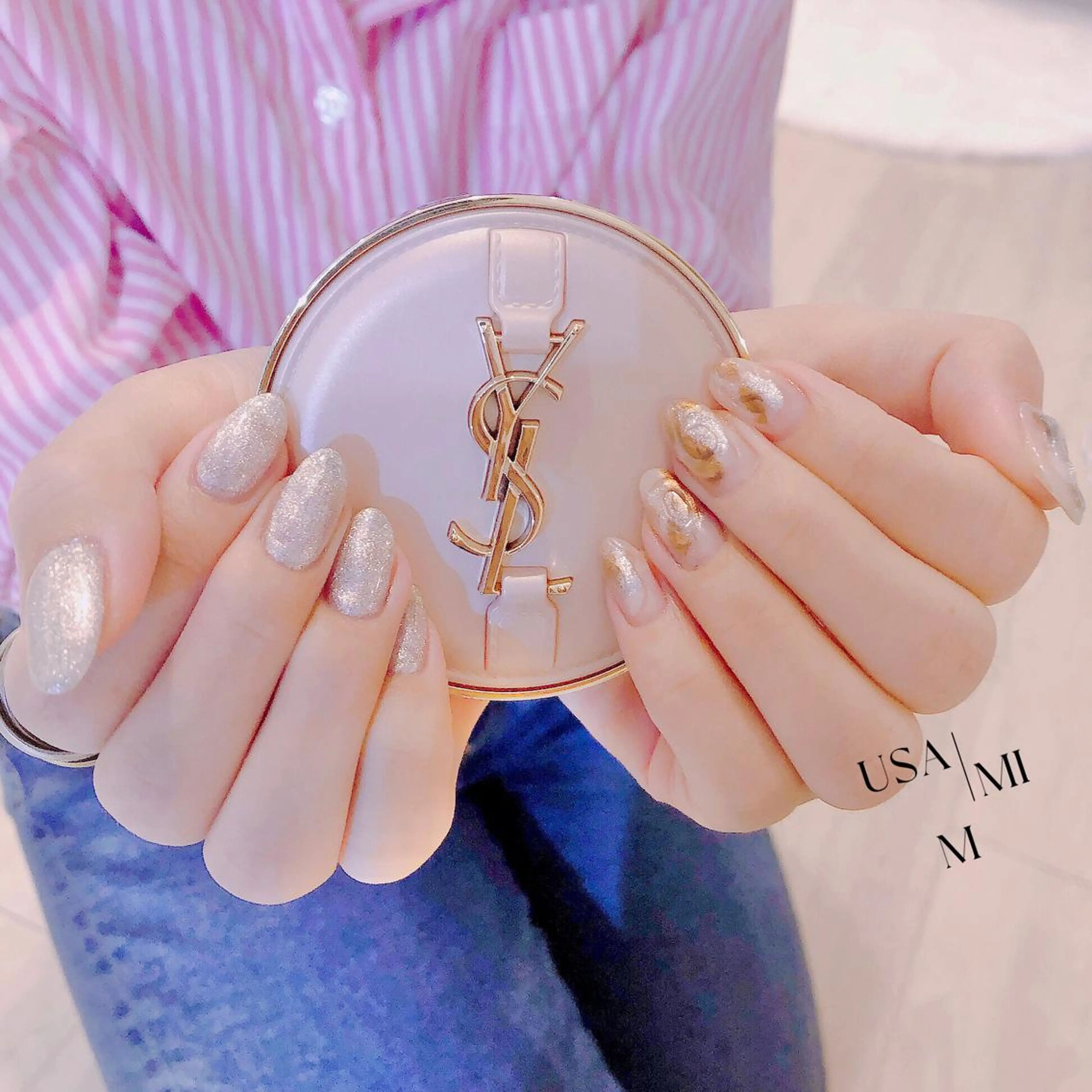 ネイル ハンドネイル 💕🐰うさみみ🐰 💕のネイルデザイン