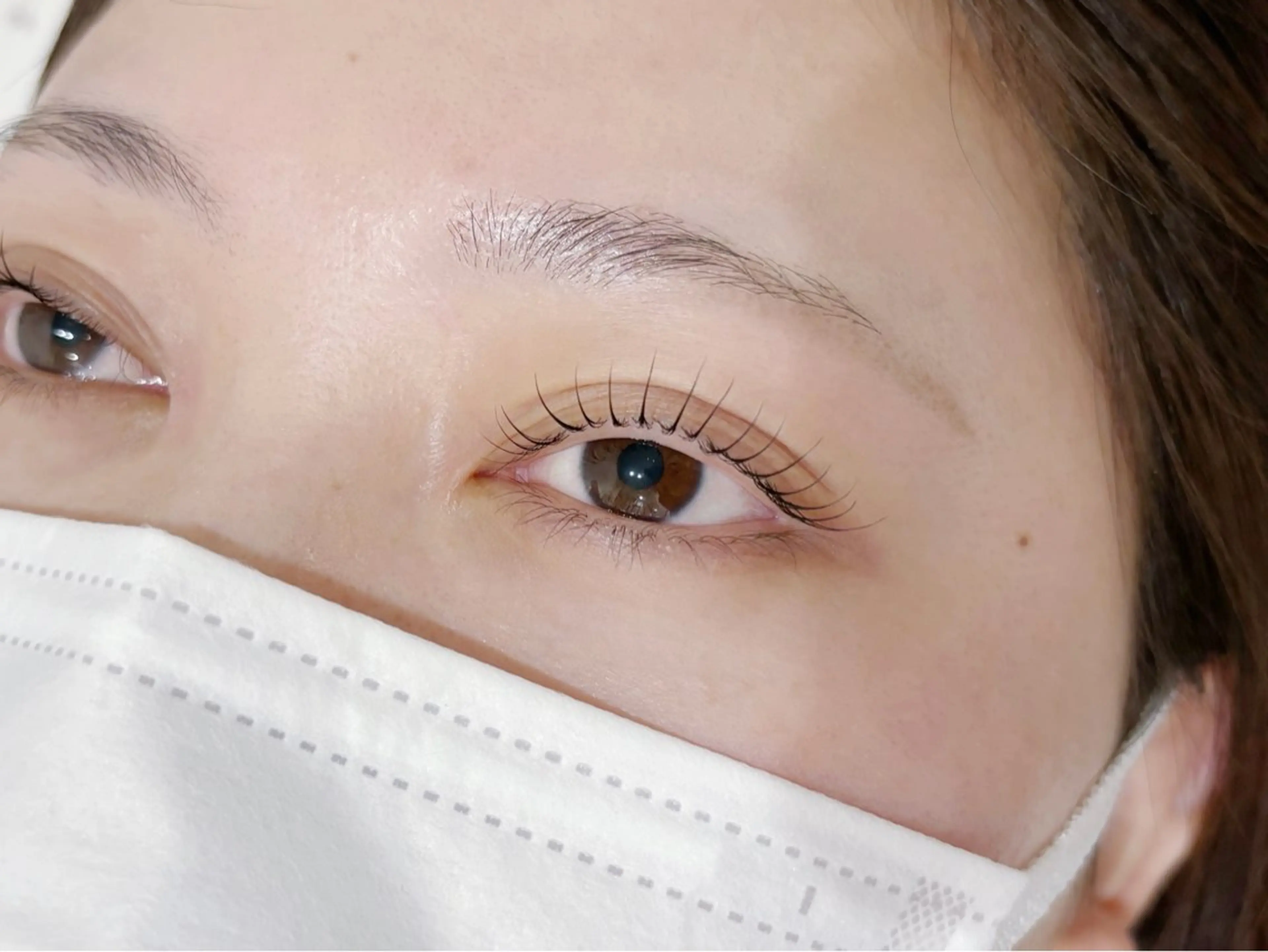 マツエク・マツパ Nail&Eyelash Rea所属・Rea🌈Coco 韓国風まつげパーマの眉毛・アイブロウイメージ