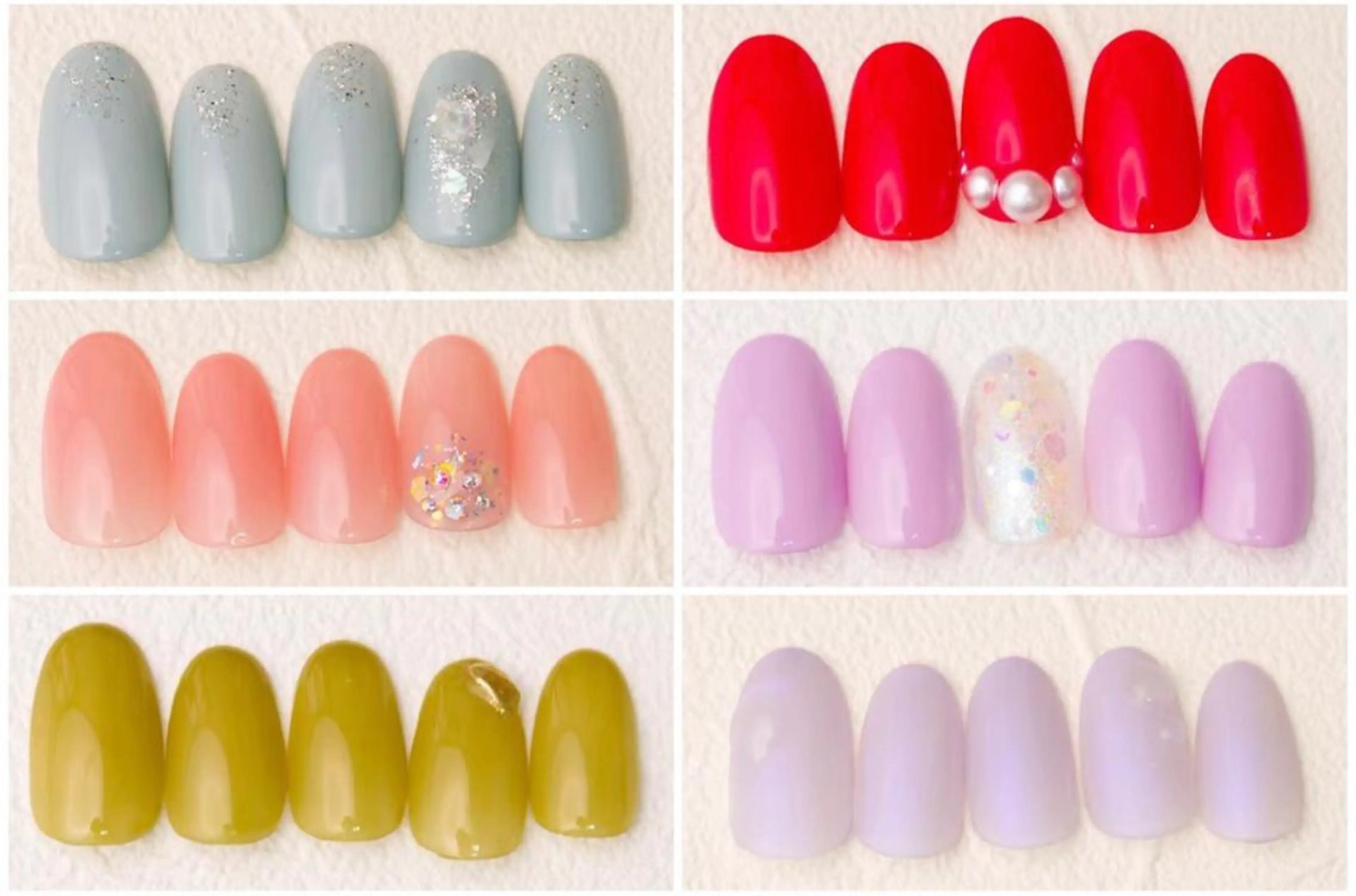 ネイル シンプルネイル クレアラルーチェ 明石駅前のネイルデザイン