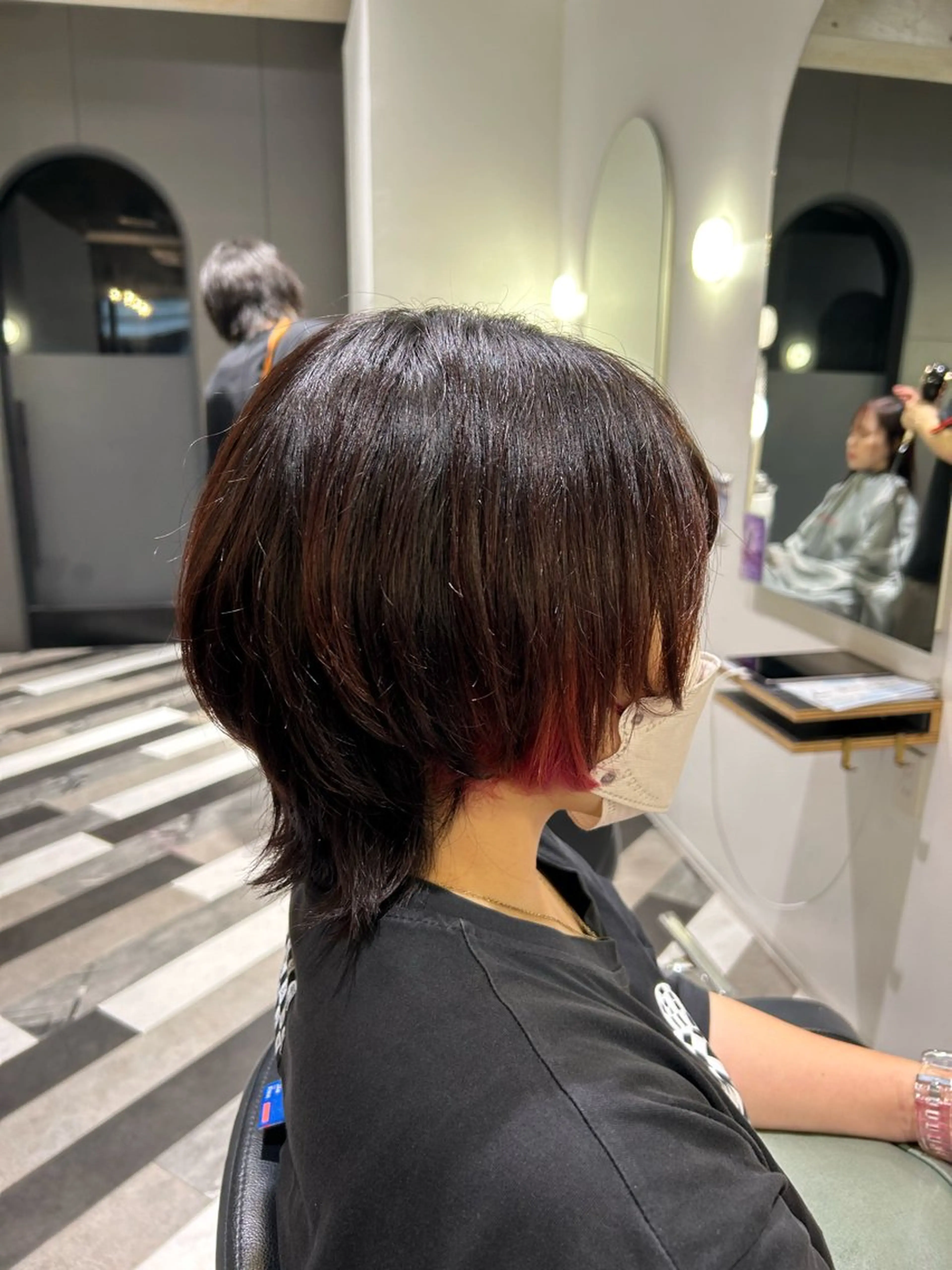 ショート ショートヘア ウルフカット ヘアリゾート粋 enam 新宿東口店所属・斎藤 友太のヘアスタイル