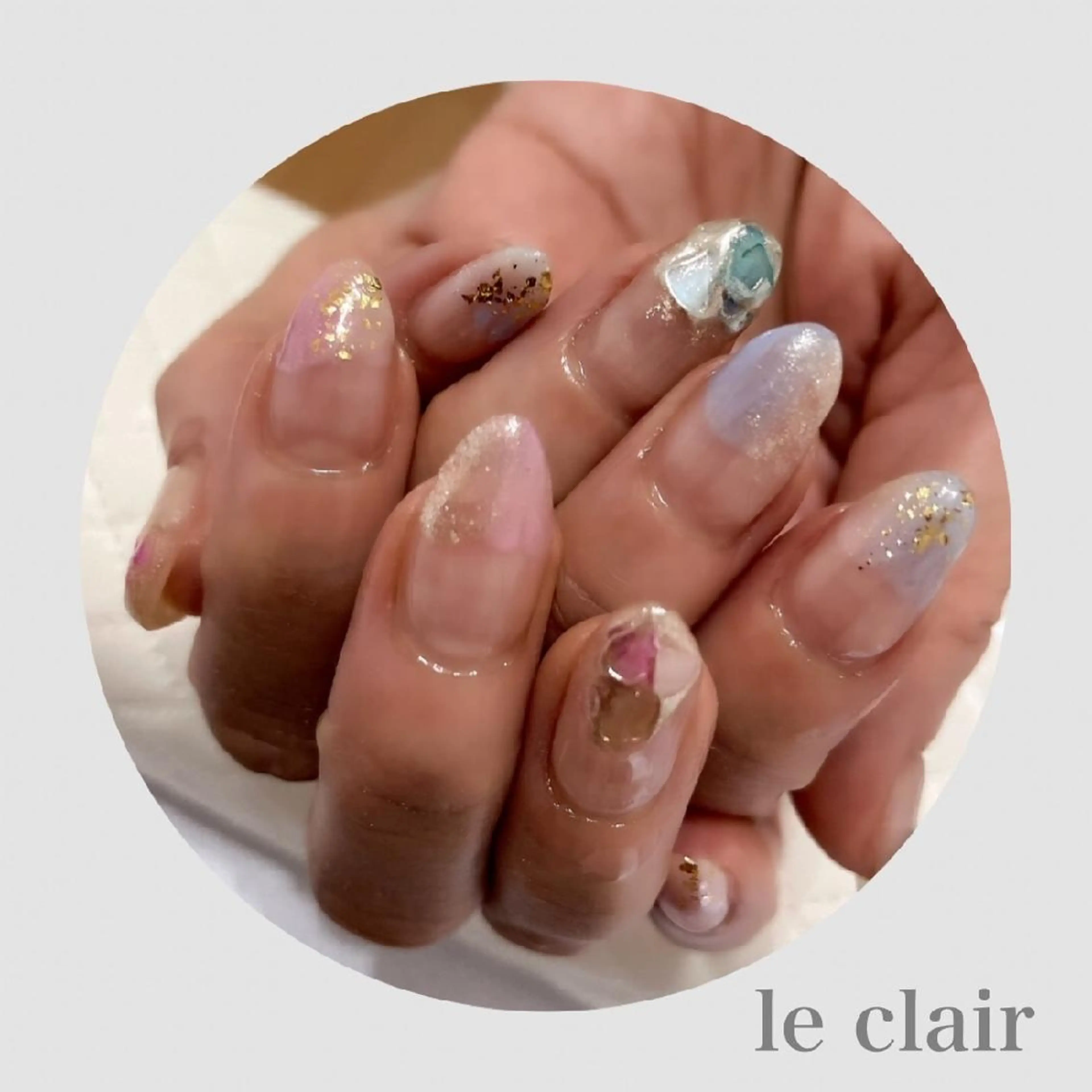 ネイル ハンドネイル le clairのネイルデザイン
