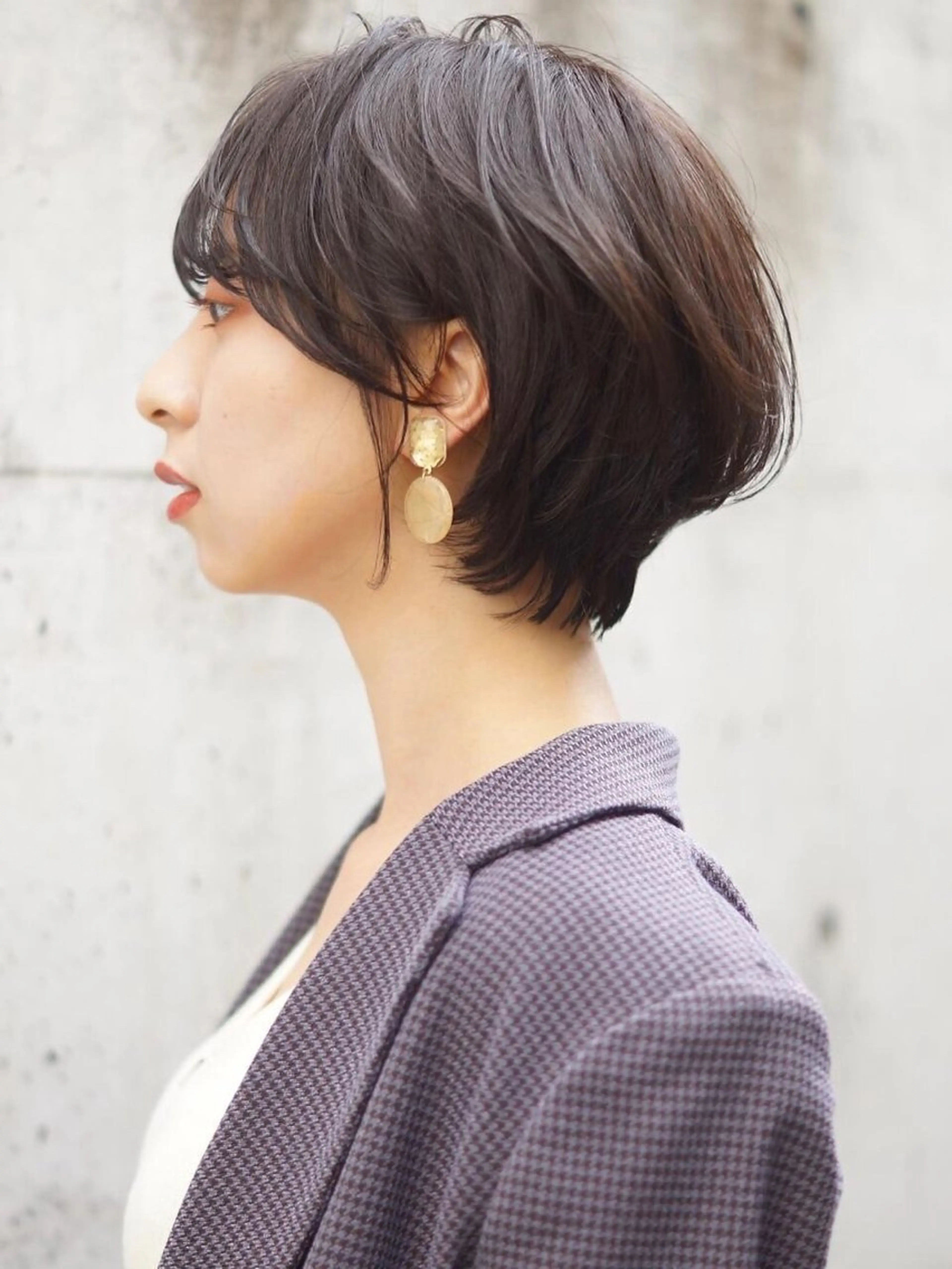 ショート ヘアカラー hoNua. 栄/透明感カラーのヘアスタイル