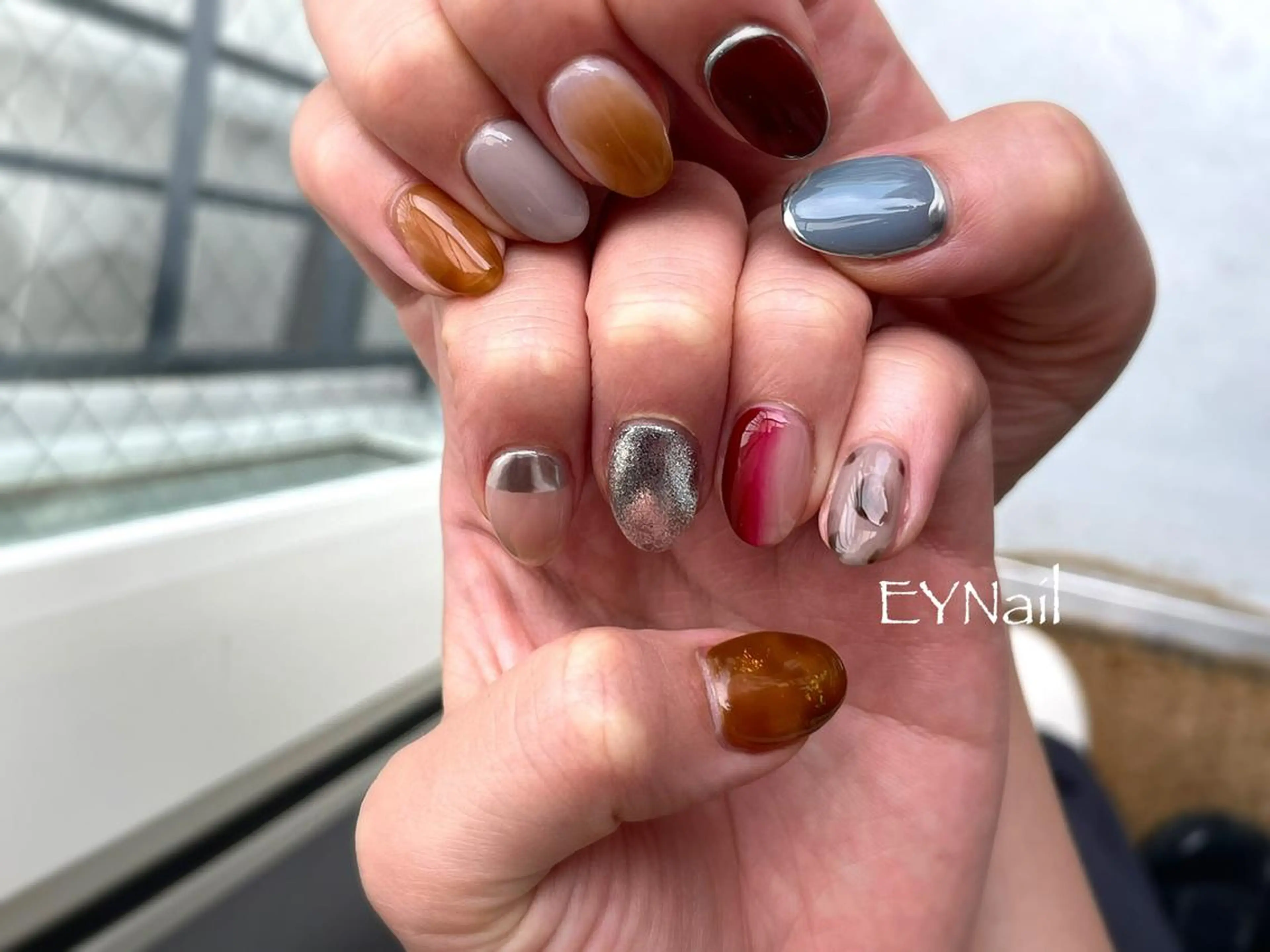 ロング ネイル ハンドネイル EYNail所属・EYNail Eriのネイルデザイン