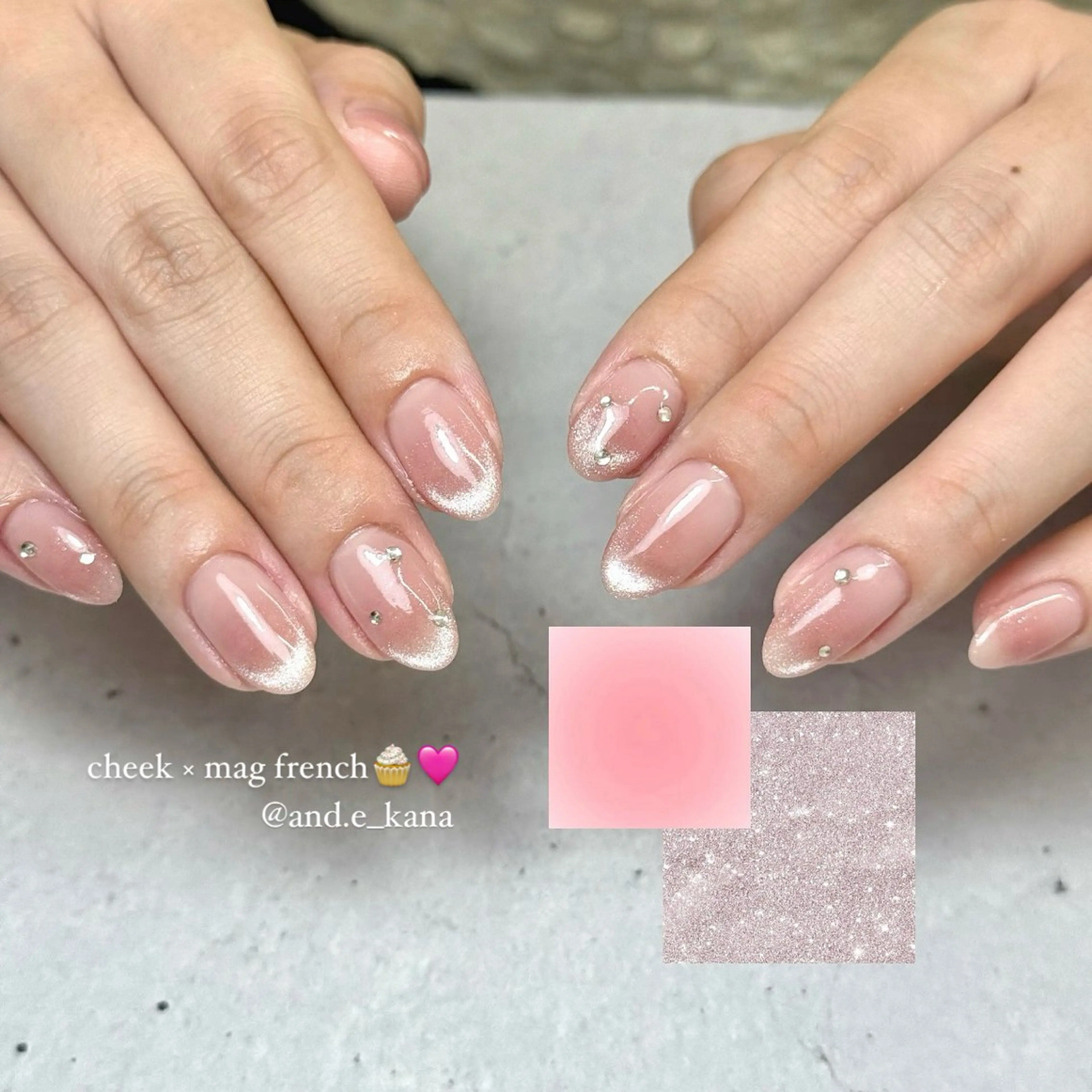 ネイル ハンドネイル nail salon &e kanaのネイルデザイン
