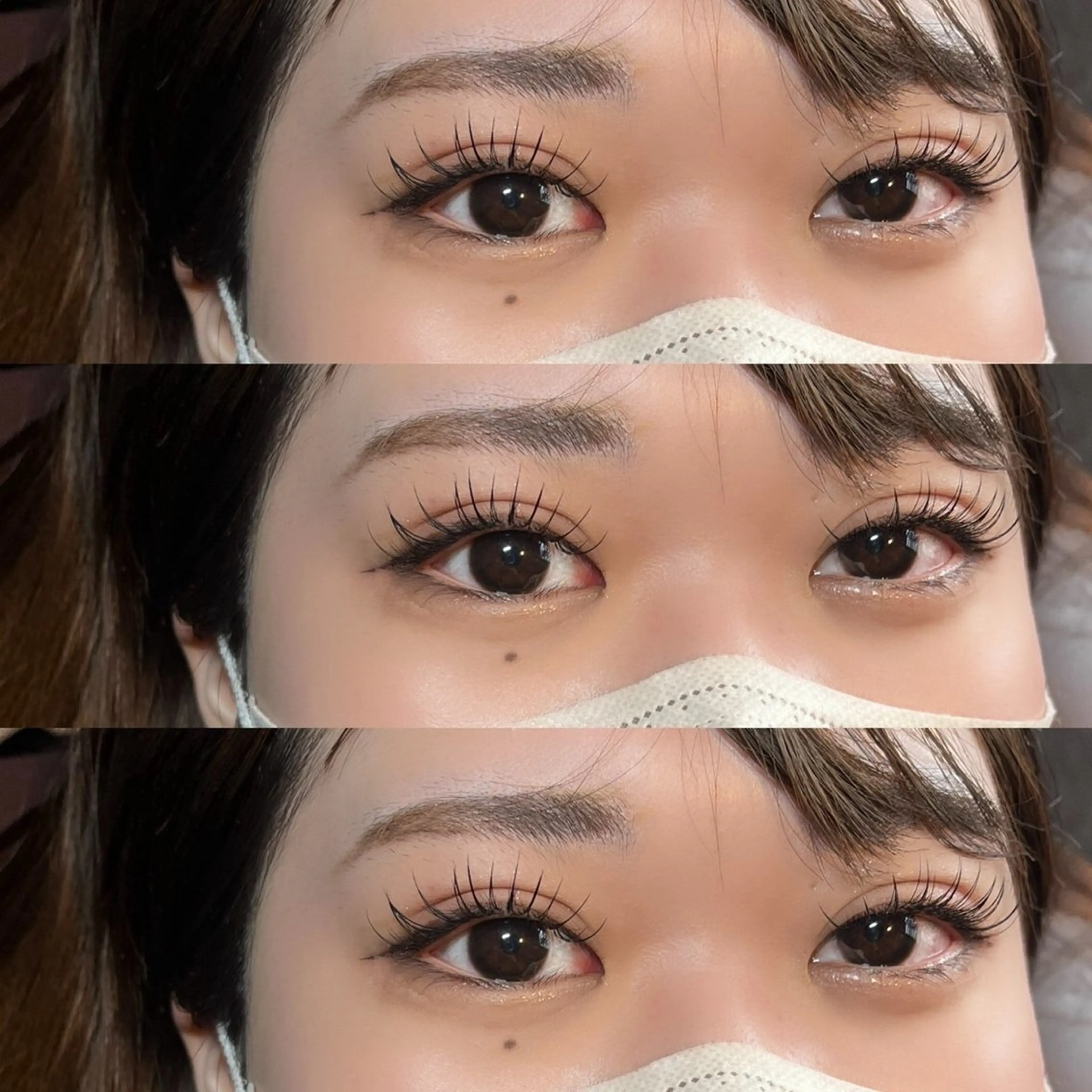 フラットエクステ100本👀✨🎀の写真