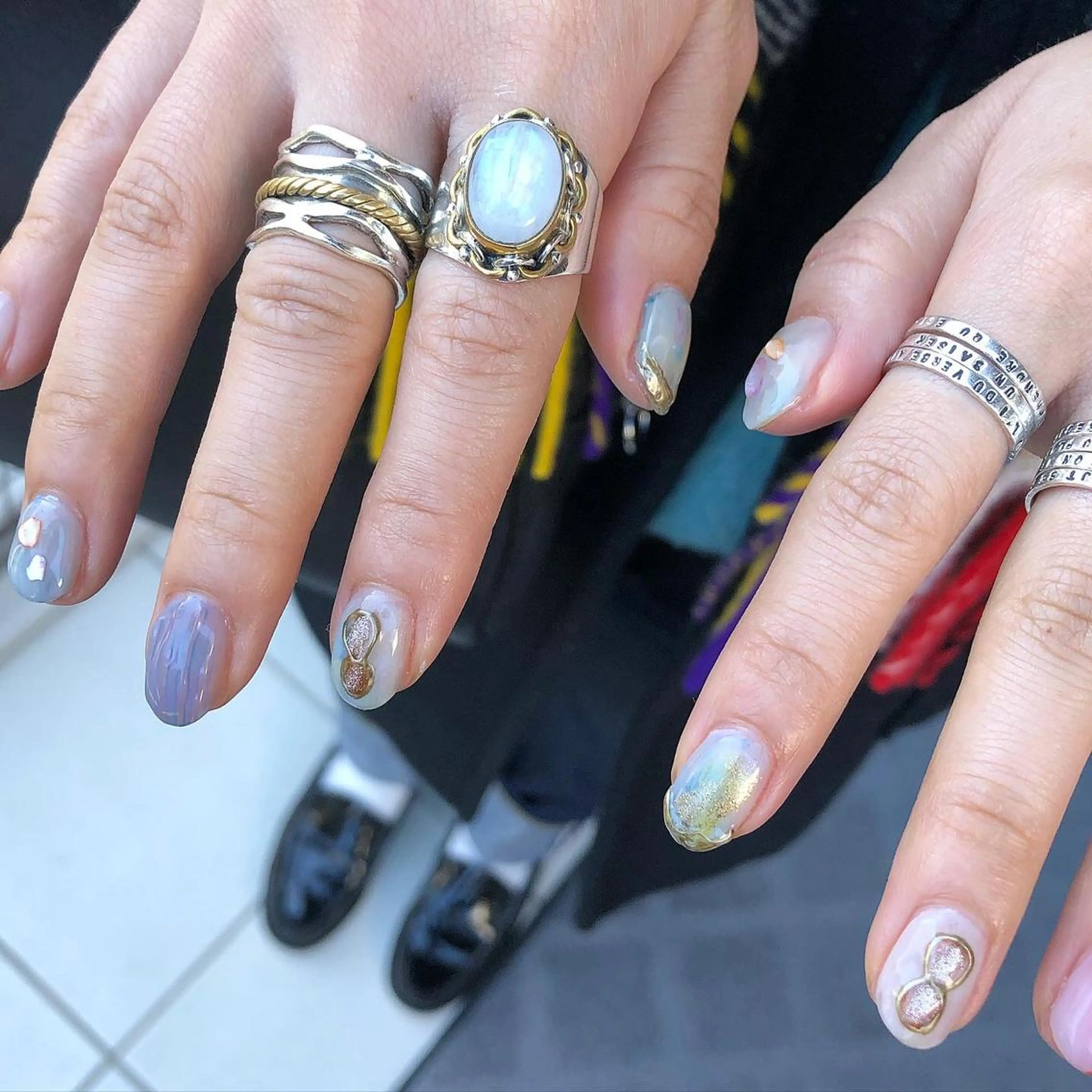 ネイル ハンドネイル émus nail Mamiのネイルデザイン