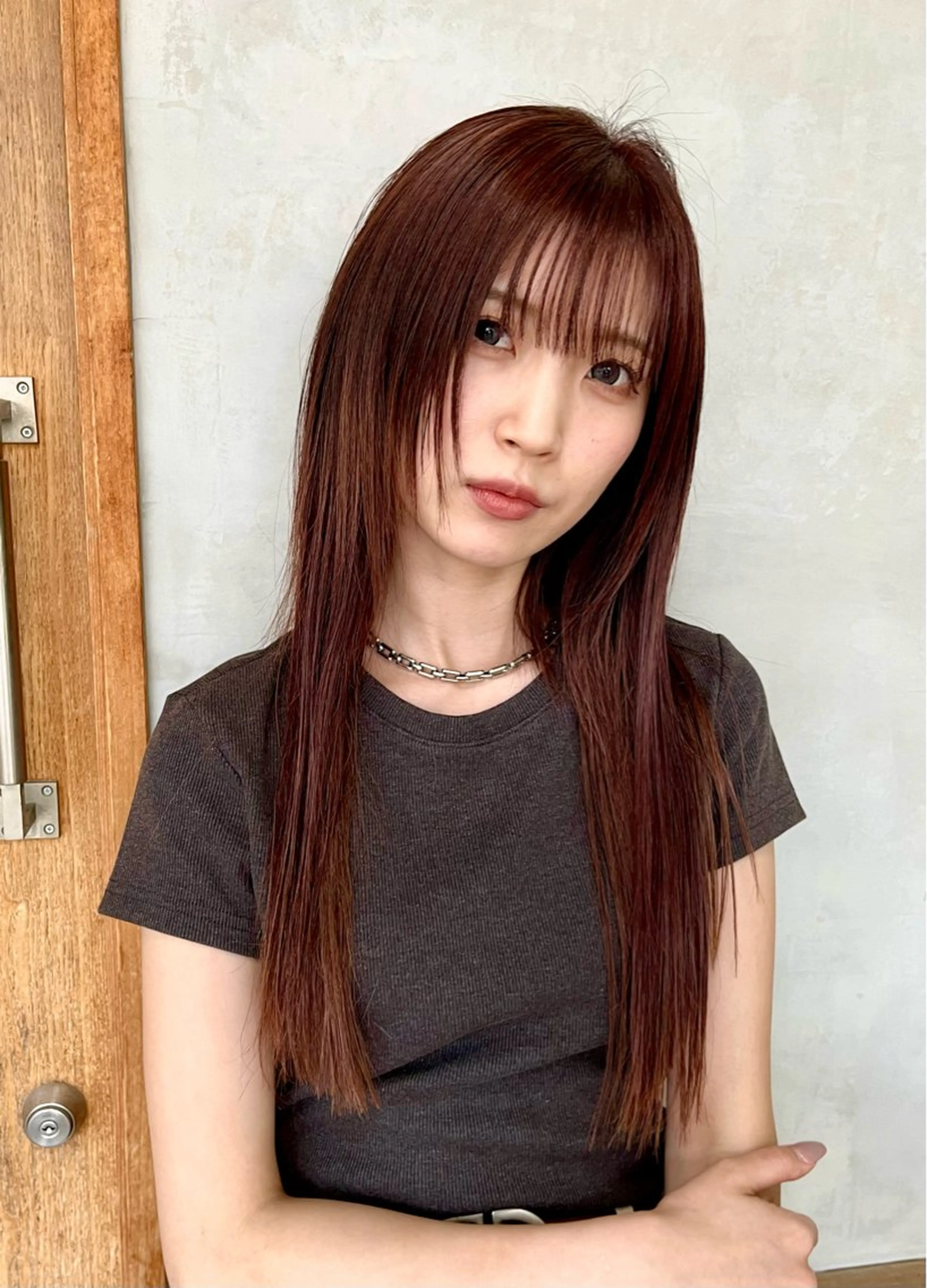 ロング カラー ロエ平尾山荘所属・ショート/ハイライト /平尾/薬院/綜一郎のヘアスタイル