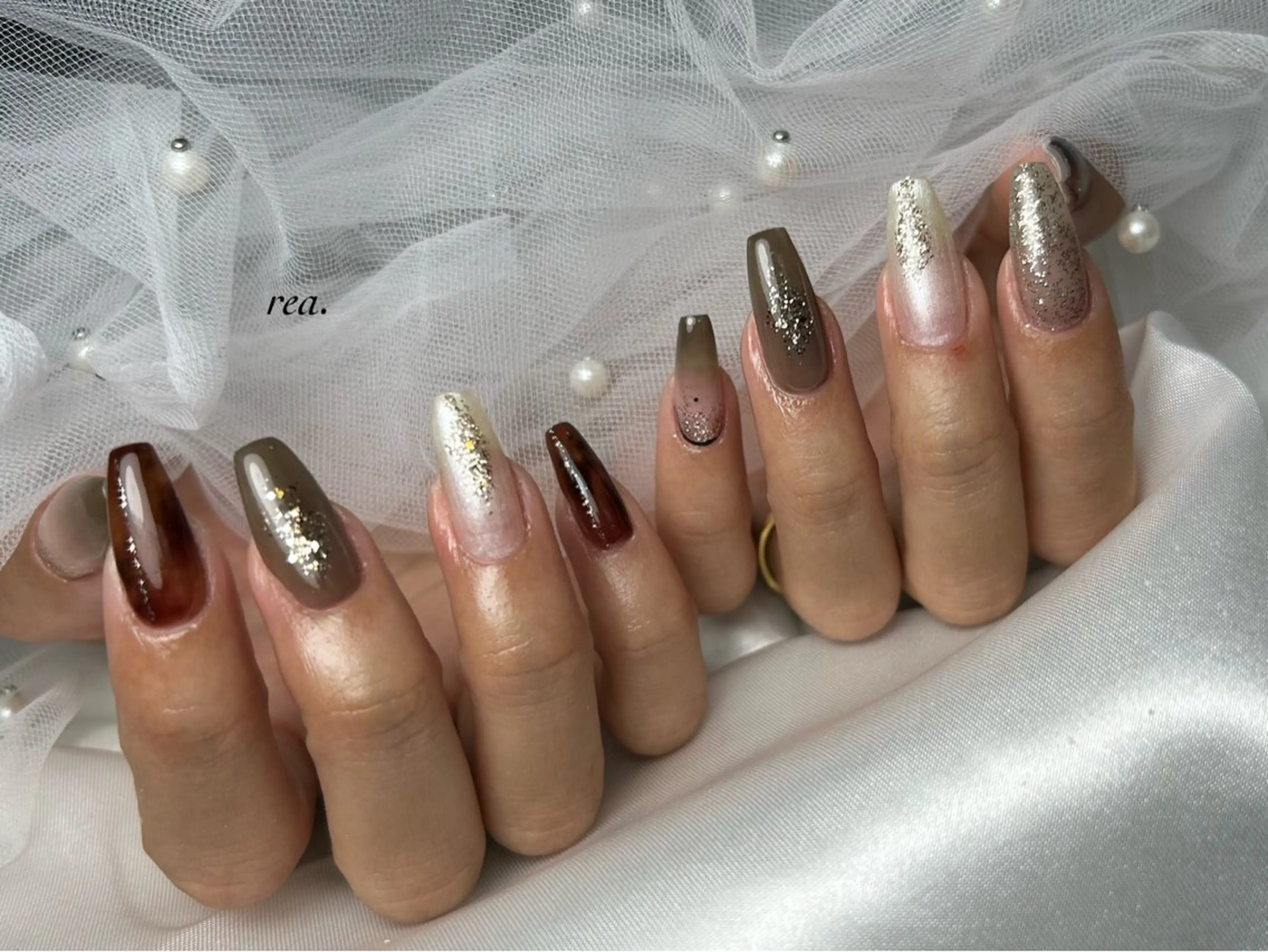 ネイル ハンドネイル フットネイル rea .のネイルデザイン