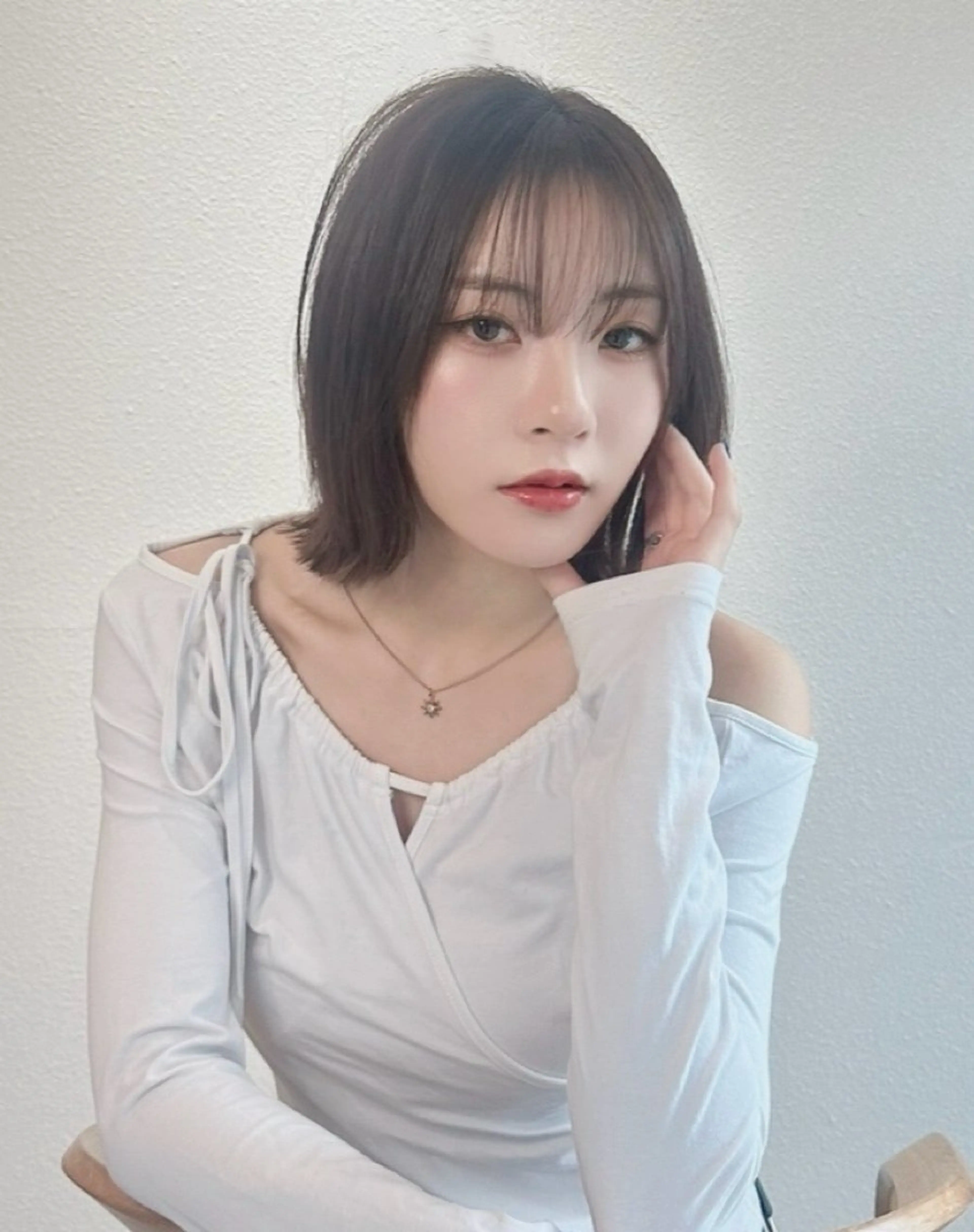 ミディアム 藤村 将士のヘアスタイル
