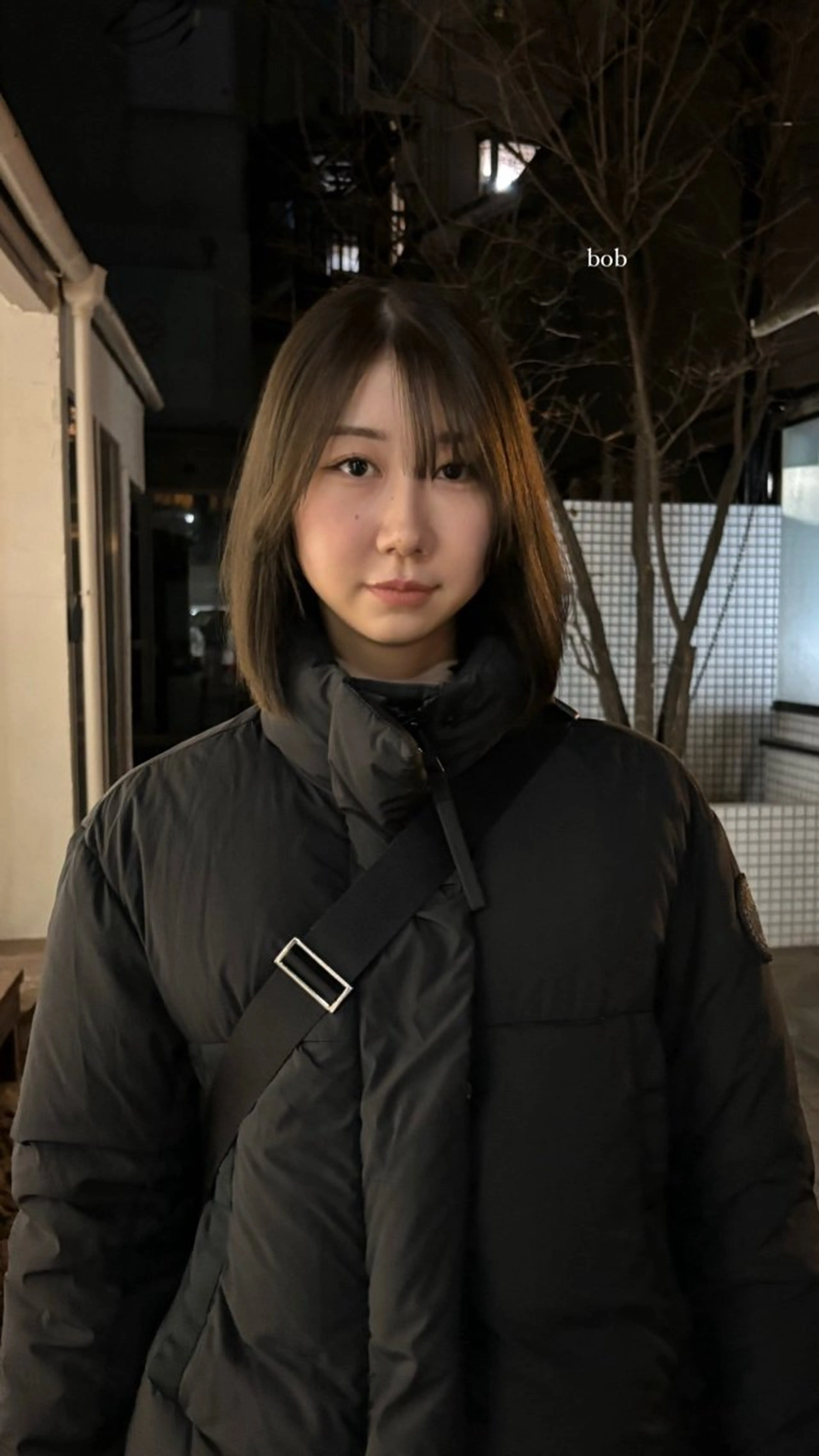 ミディアム カラー カット ヘアカラー トリートメント オリーブ/縮毛🐇 Natsuno🩰のヘアスタイル