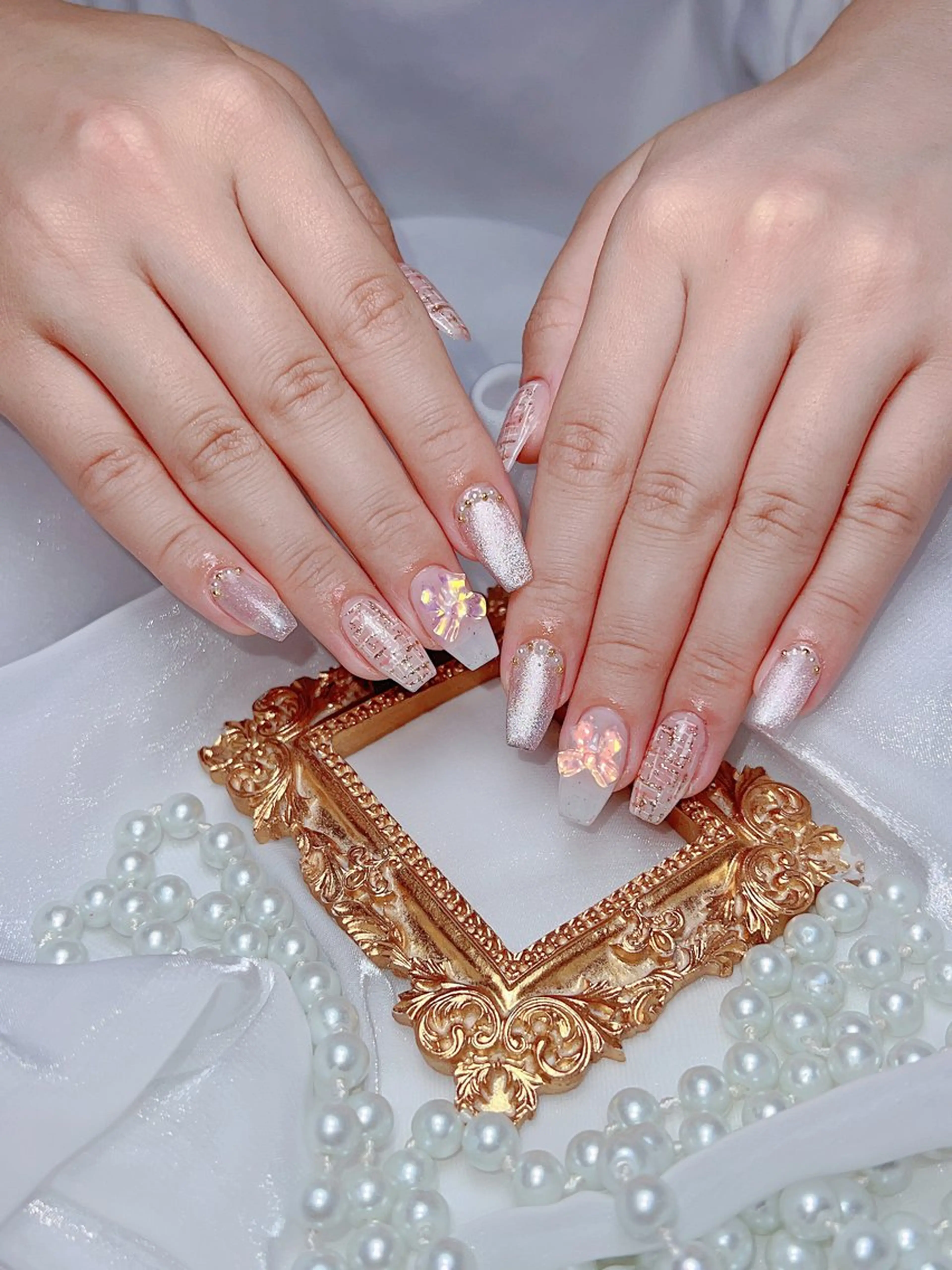 ネイル ハンドネイル UMI GINZA NAIL SALON所属・Yu na💖🎀のネイルデザイン