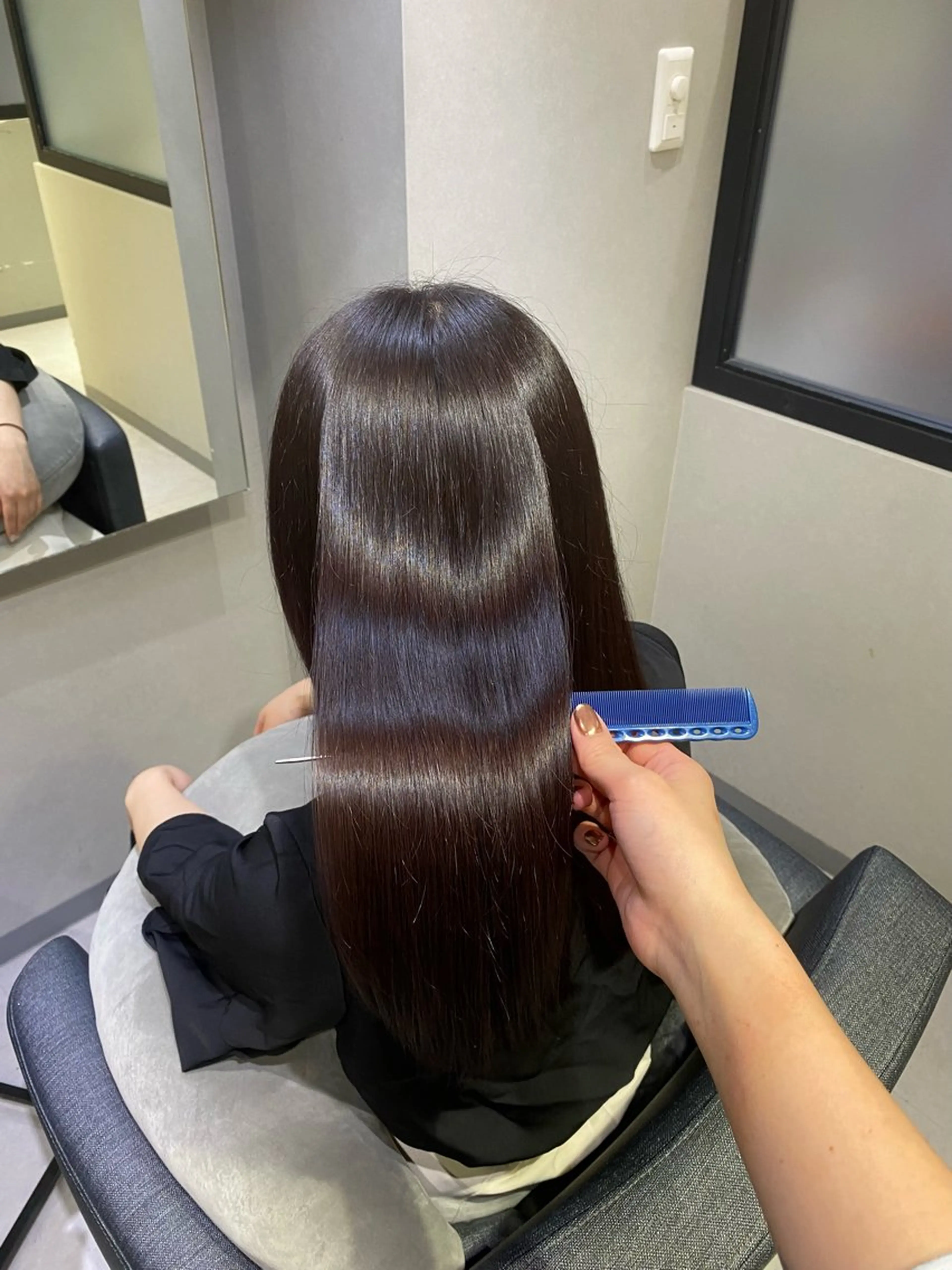 ロング トリートメント 酸熱トリートメント ヘアカラー トリートメント 🫧髪質改善 🌼きさき🌼のヘアスタイル