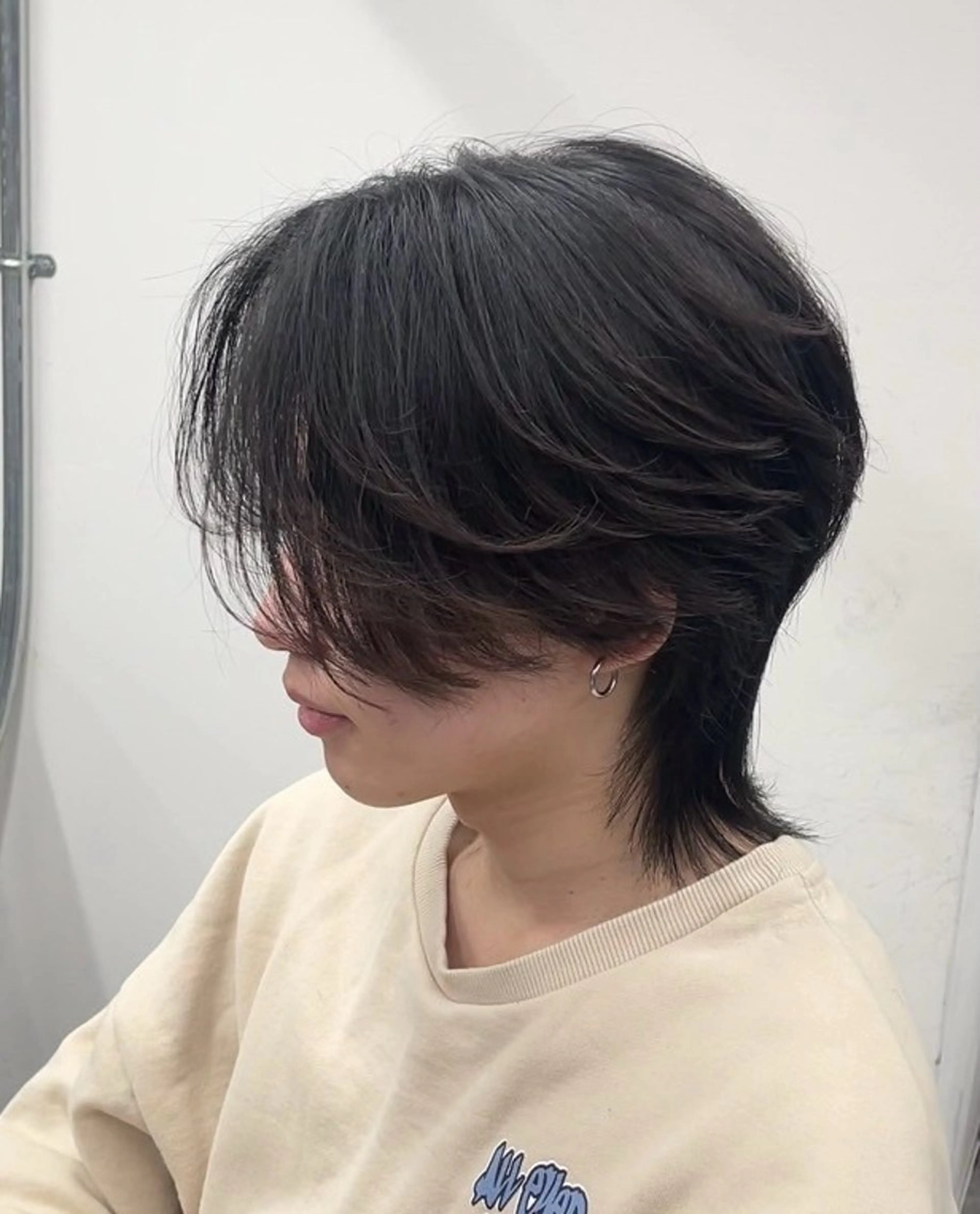 ミディアム メンズ AOTO/ ウルフ、フェザーのヘアスタイル