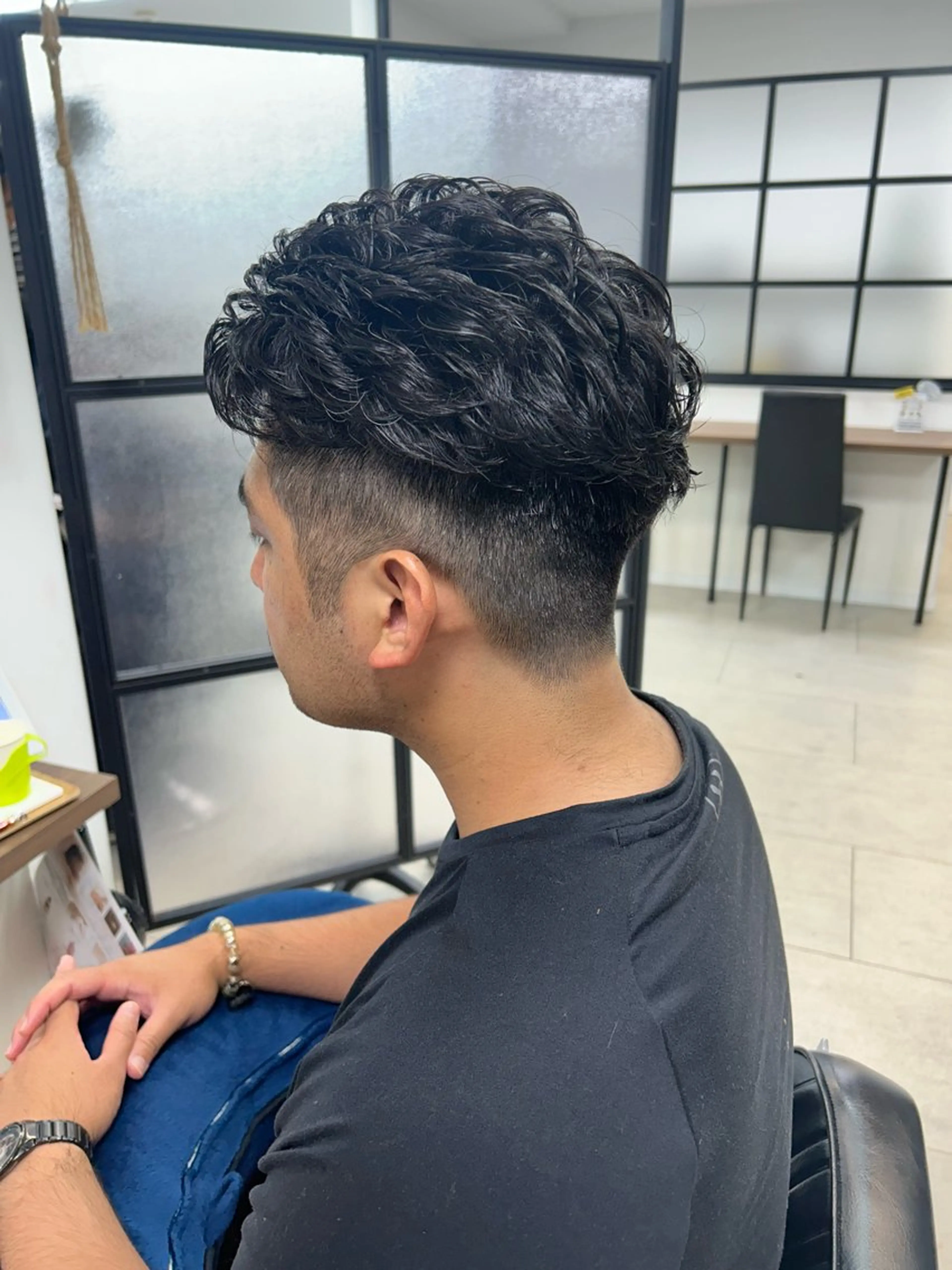 ショート パーマ メンズ メンズパーマ ショートヘア メンズパーマの達人 /タカシマダイスケのヘアスタイル
