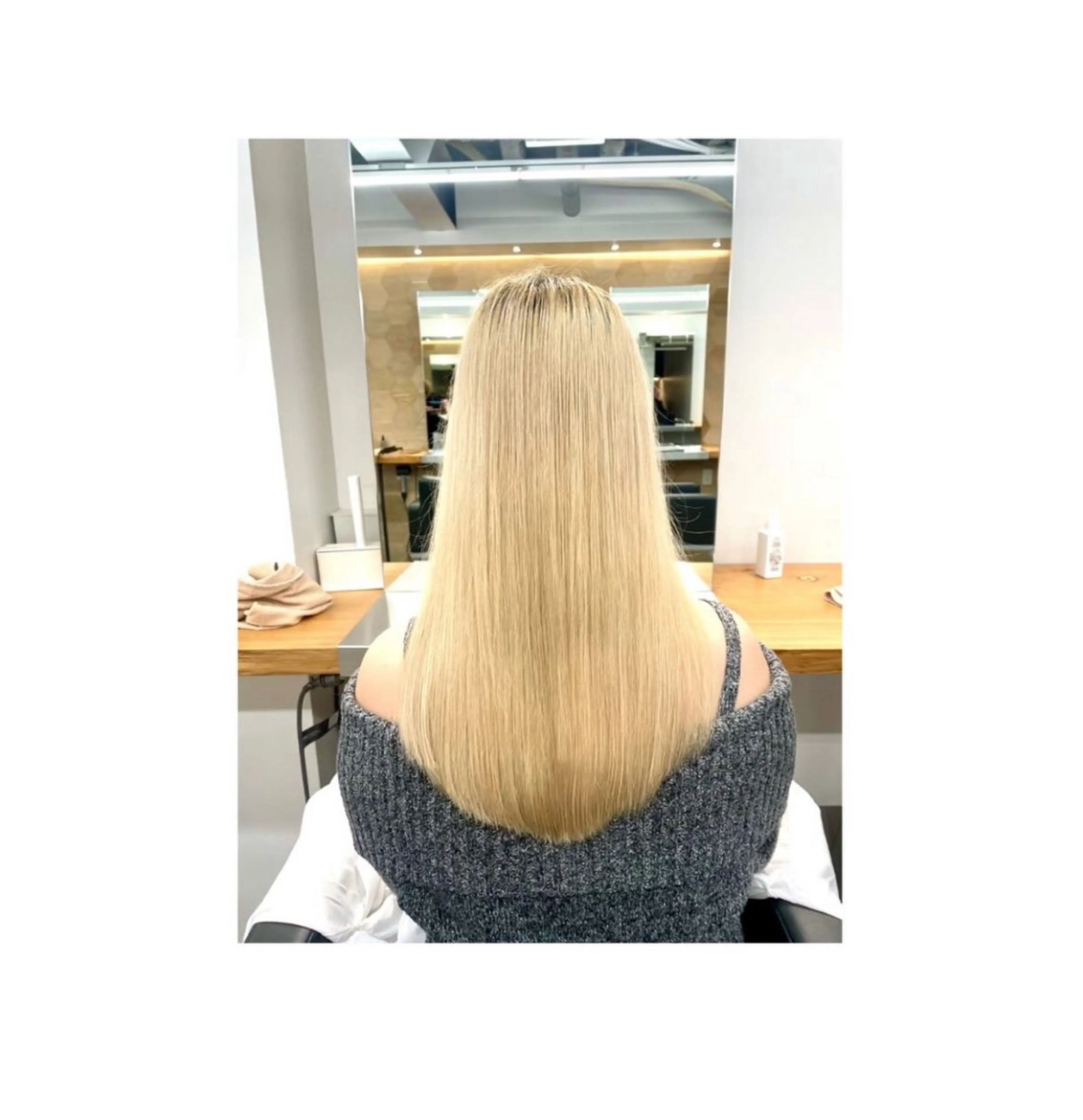 セミロング カラー 植田 侑磨のヘアスタイル