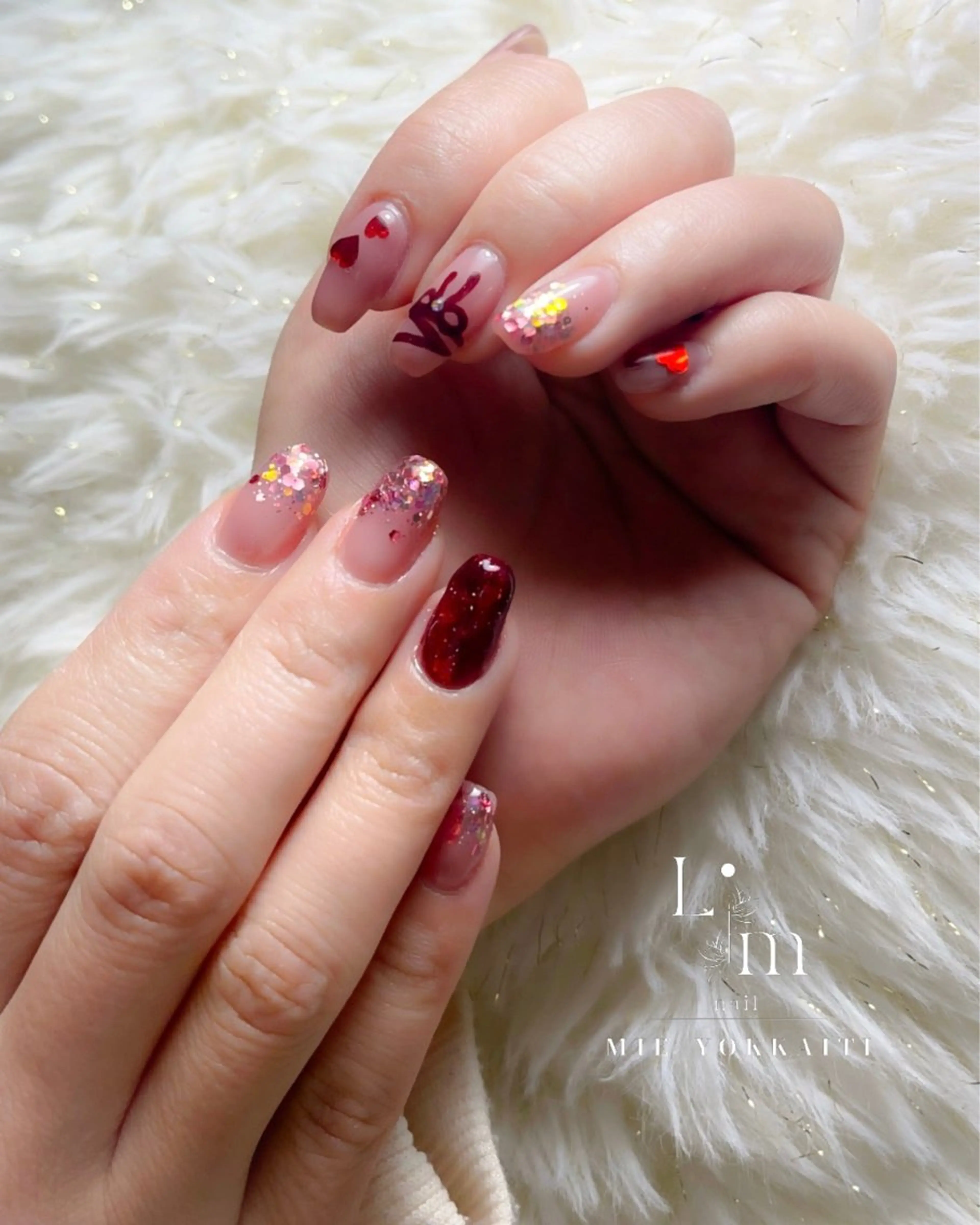 ネイル アートネイル シンプルネイル Li.m nail リム ネイルのネイルデザイン