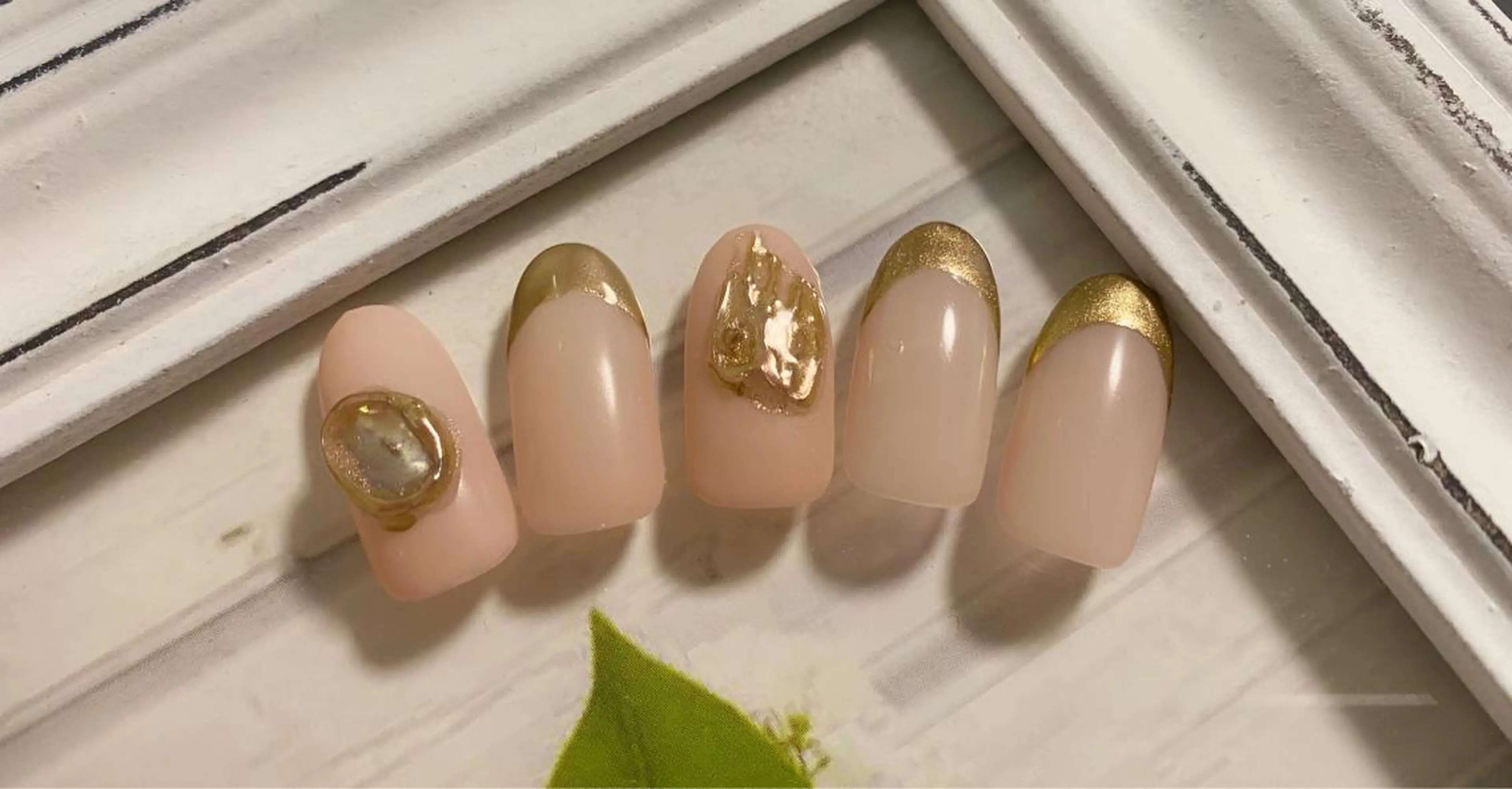 ネイル フレンチネイル ミラーネイル ニュアンスネイル 狭山店(林) You nailのネイルデザイン