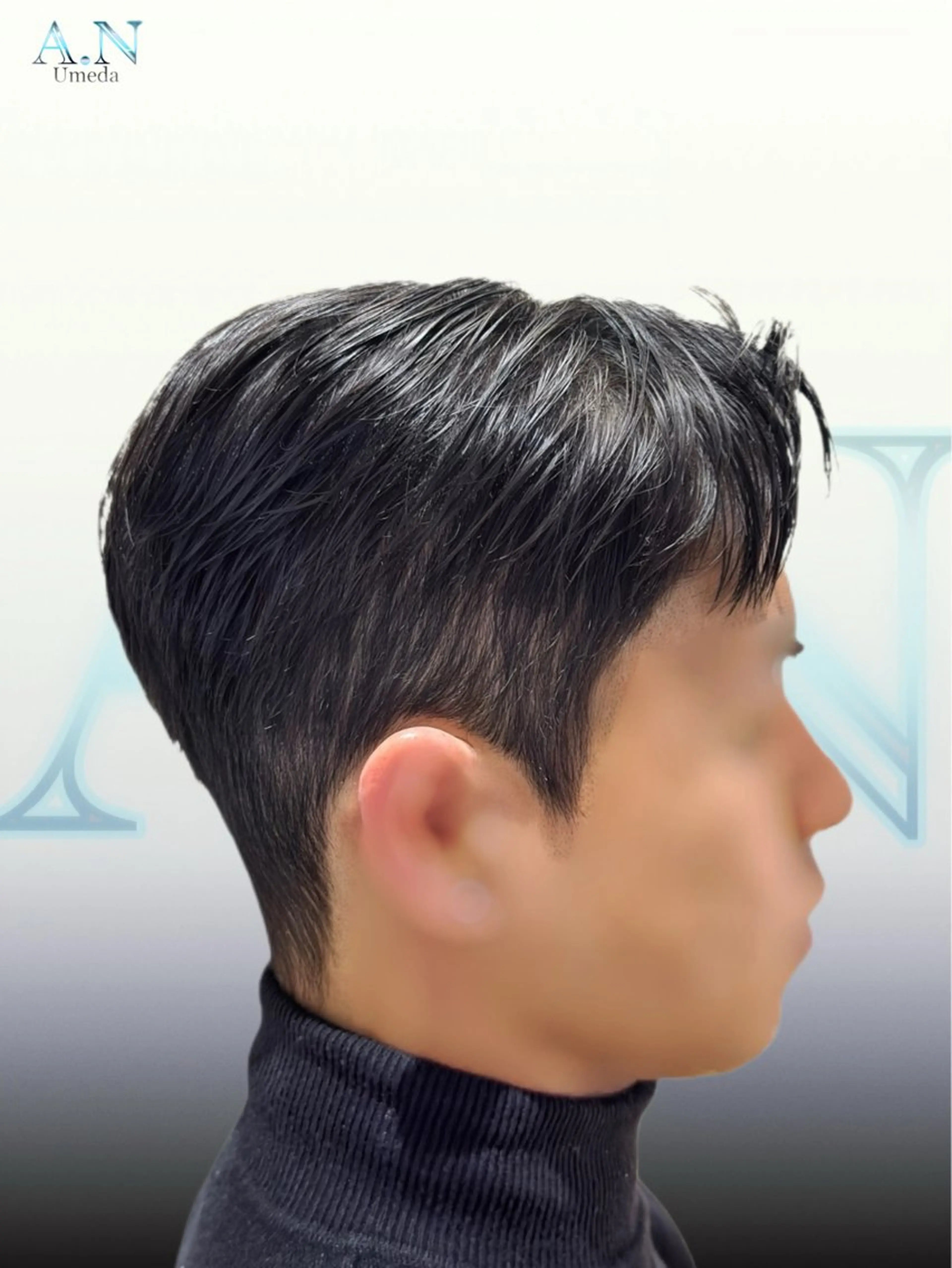 ショート パーマ メンズ カット パーマ 似合わせカット/韓国 特化/梅田/Eveのヘアスタイル