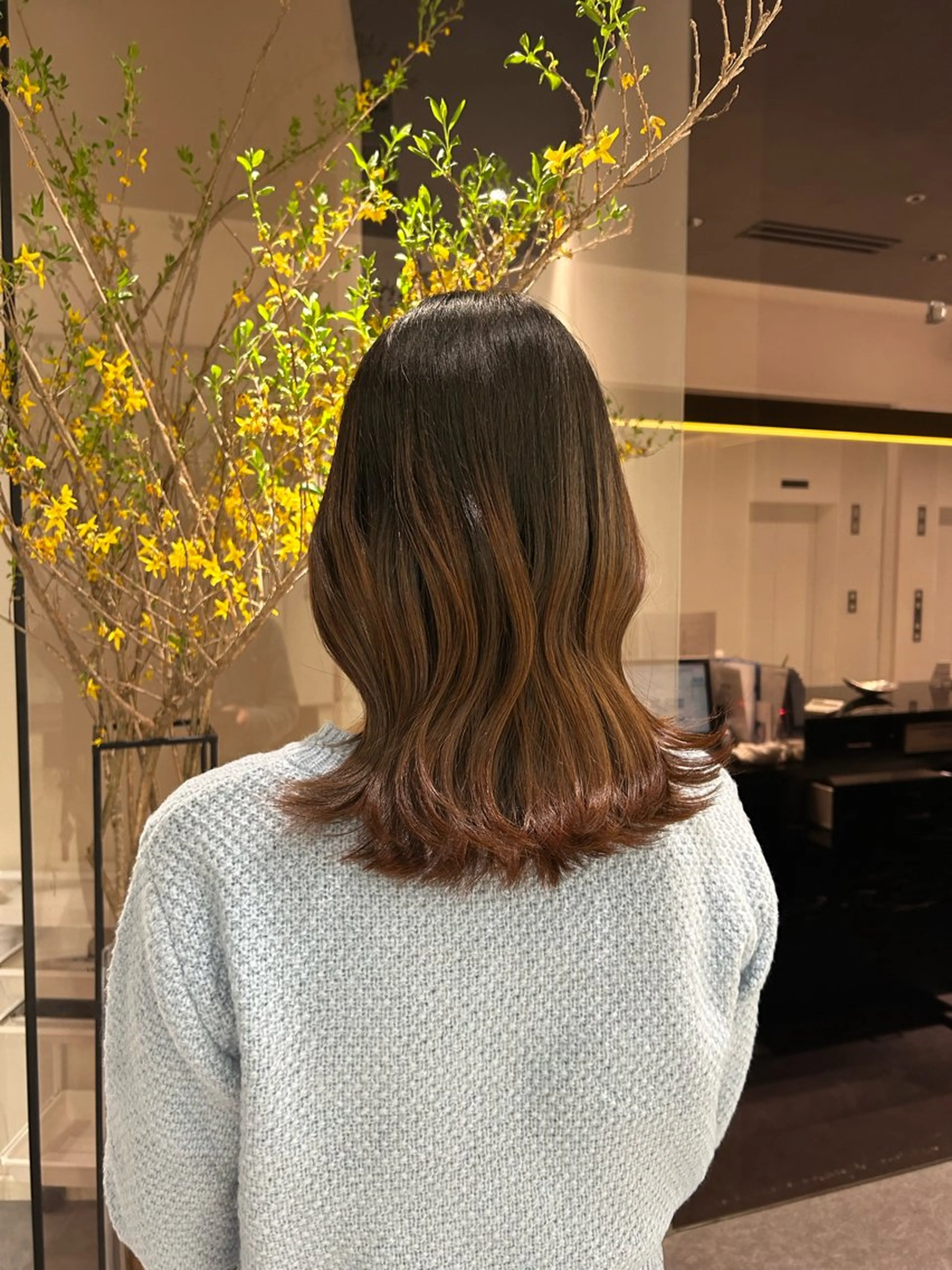 ミディアム K-two名古屋所属・ショートカット 中原優美のヘアスタイル