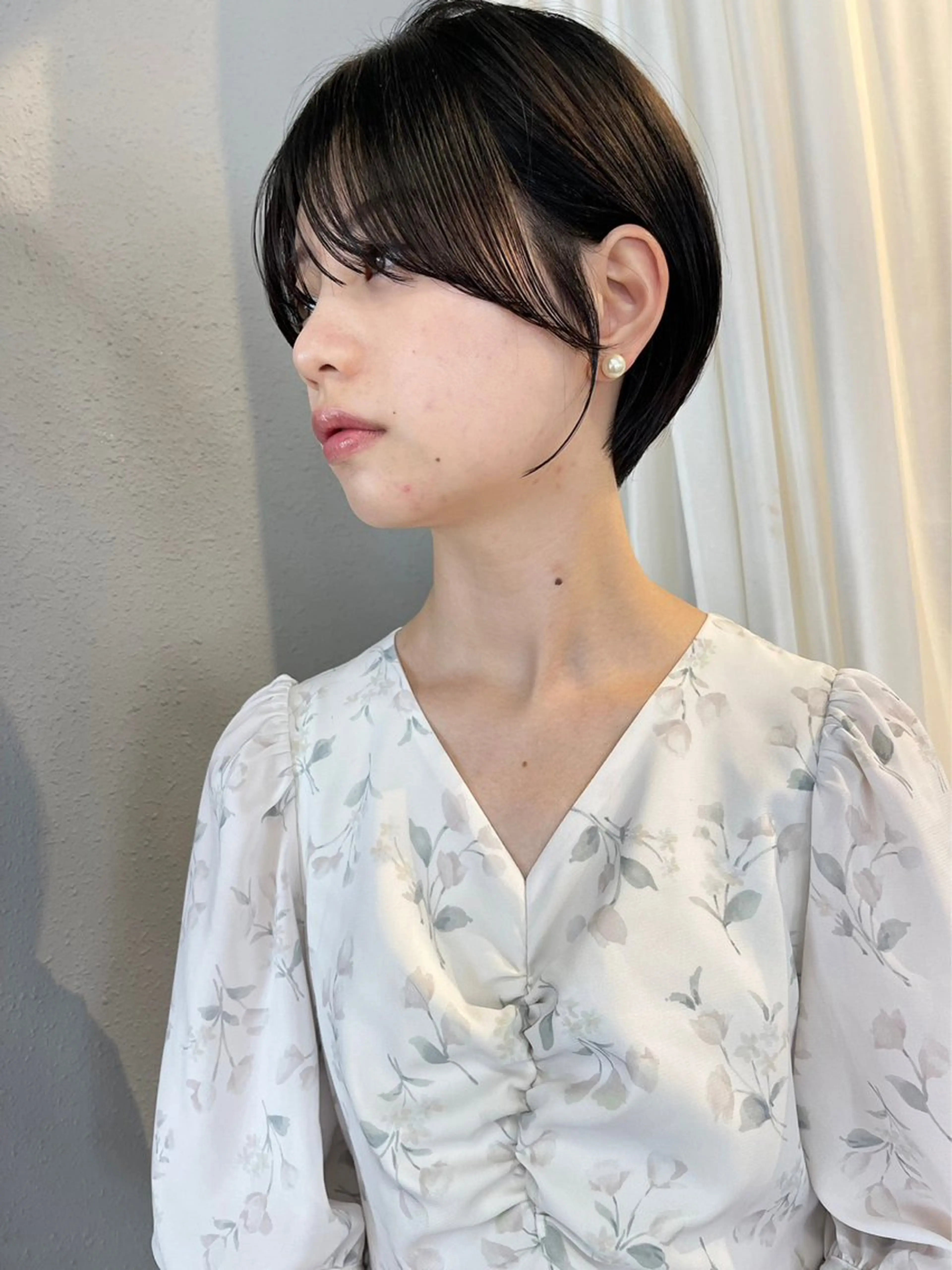 ショート 似合わせカット ショートヘア カット トリートメント (h)wim ウィムのヘアスタイル