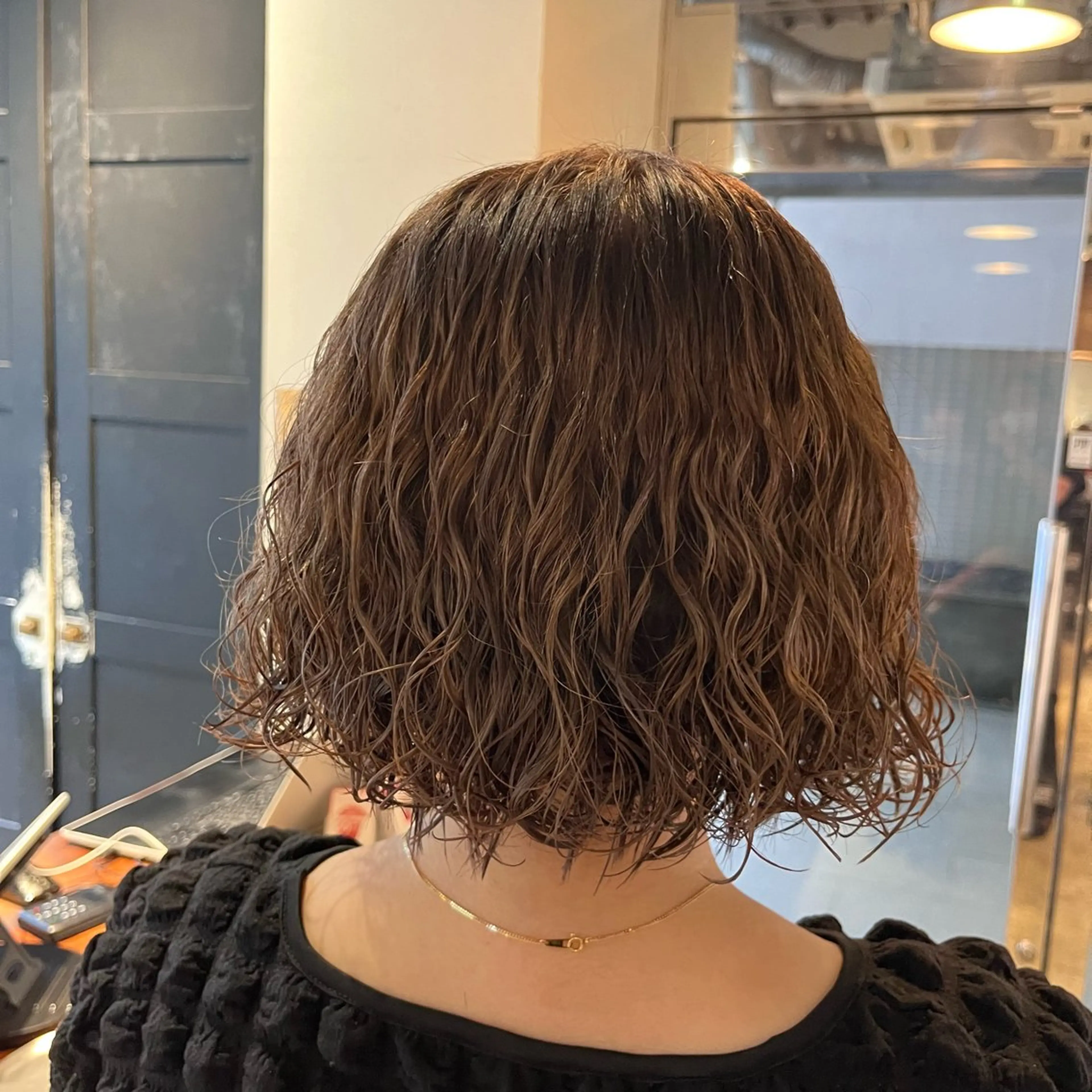 ショート パーマ 太田 渚遊のヘアスタイル