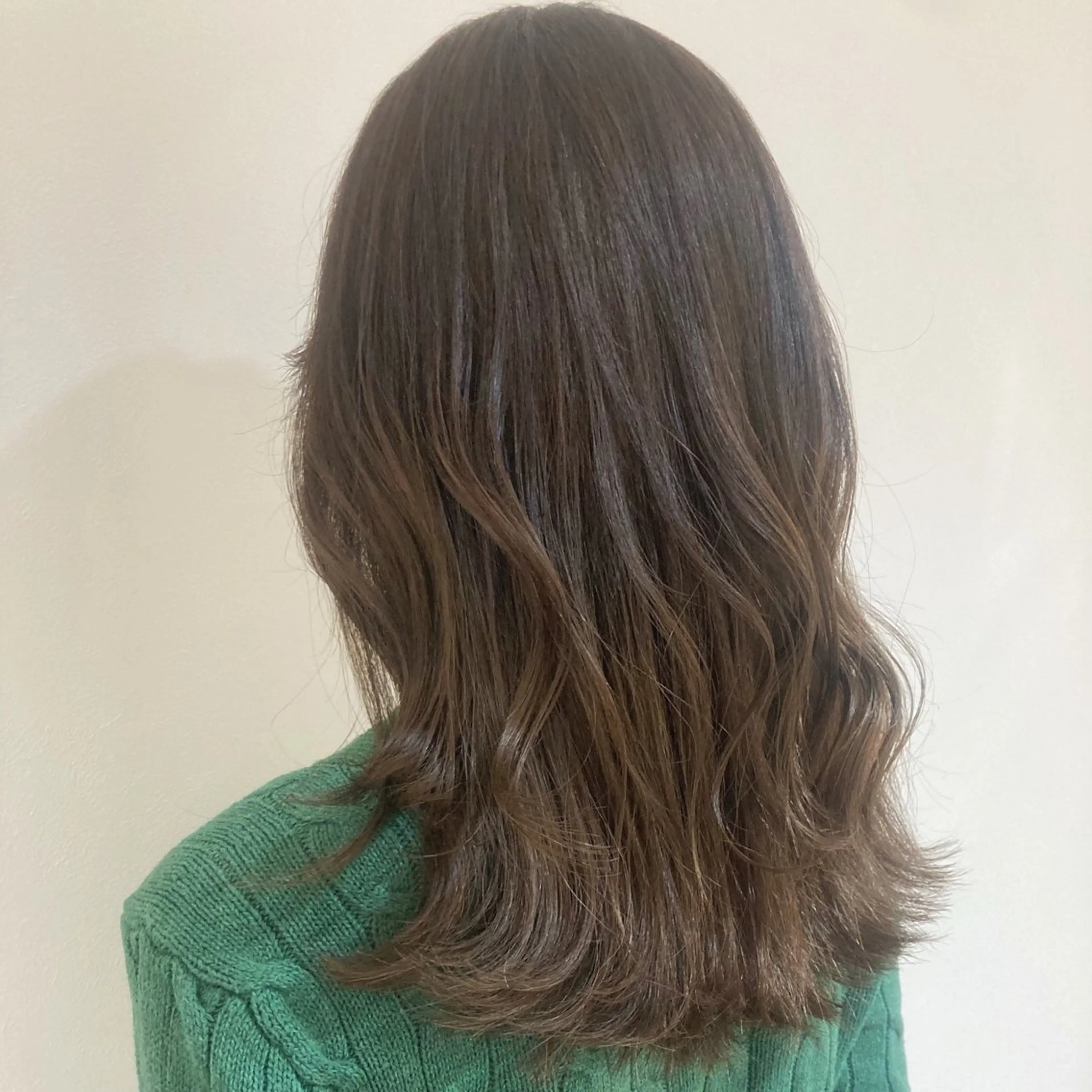 セミロング ニュアンスパーマ☆ 中村隆寛のヘアスタイル