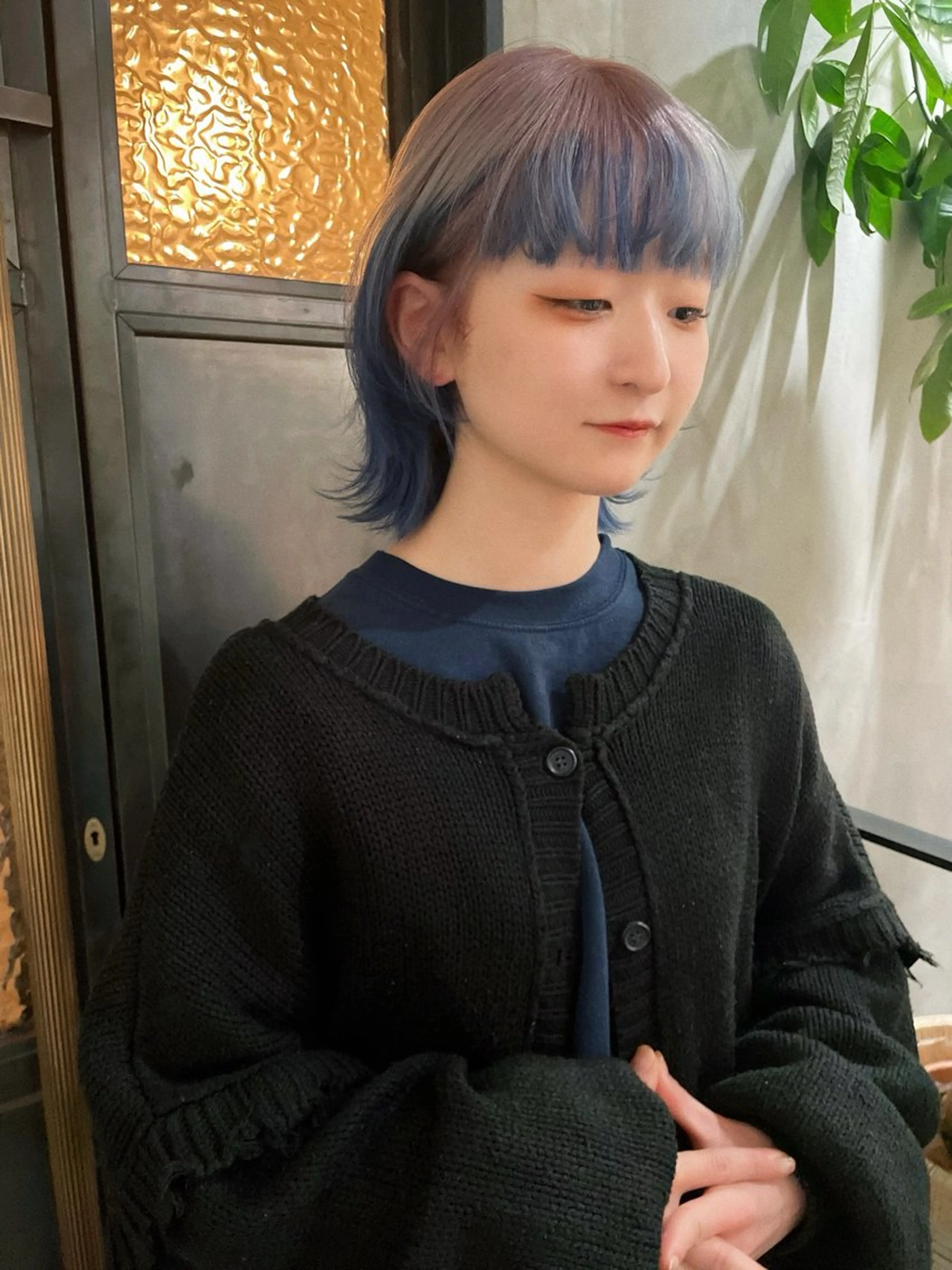 ショート カラー デザインカラー SALOWIN新潟万代店所属・SaKiho 🎀のヘアスタイル