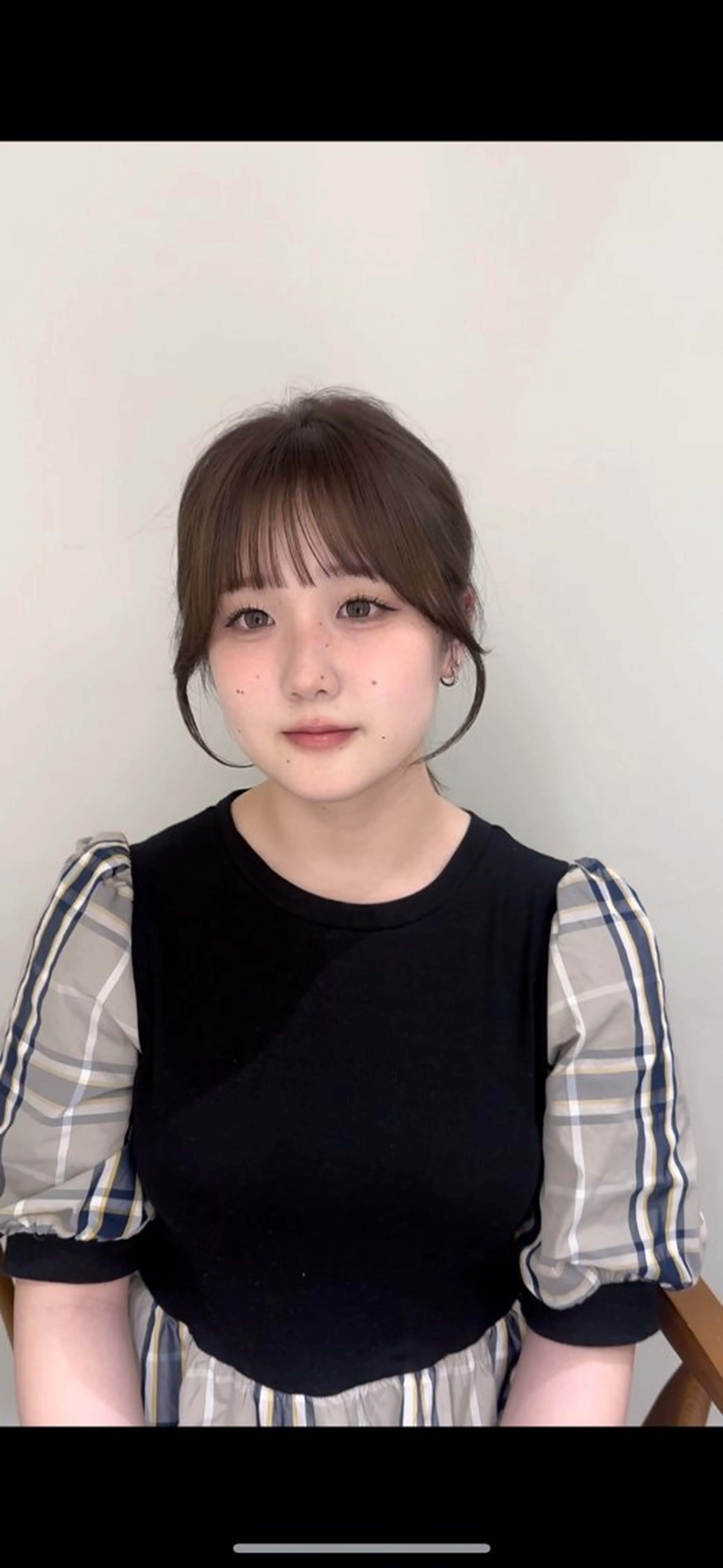 セミロング 顔周りカット 🎗️似合わせ/小顔 顔周りカット/透明感のヘアスタイル