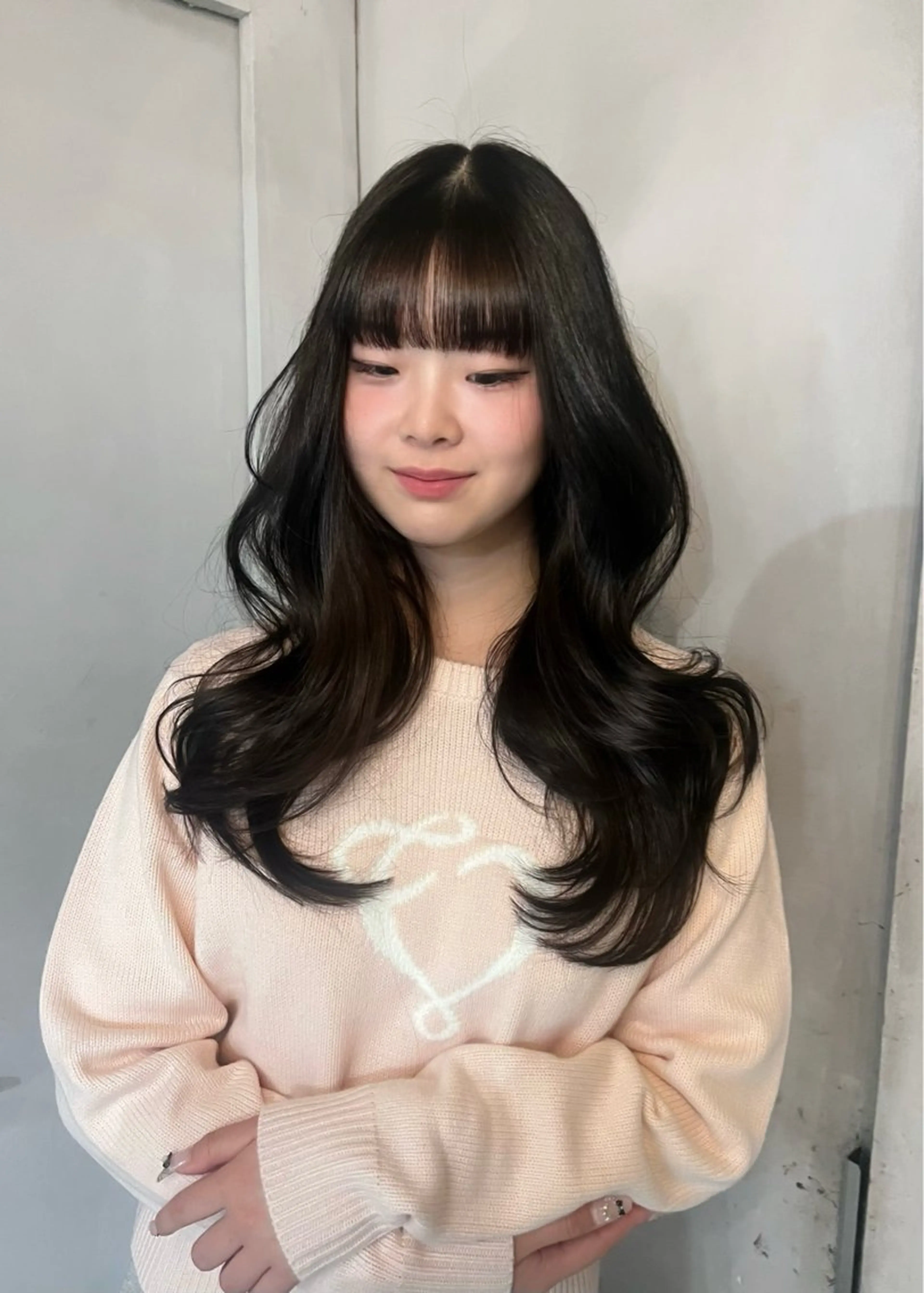 🤍9月限定menu🤍韓国風レイヤーカットの写真