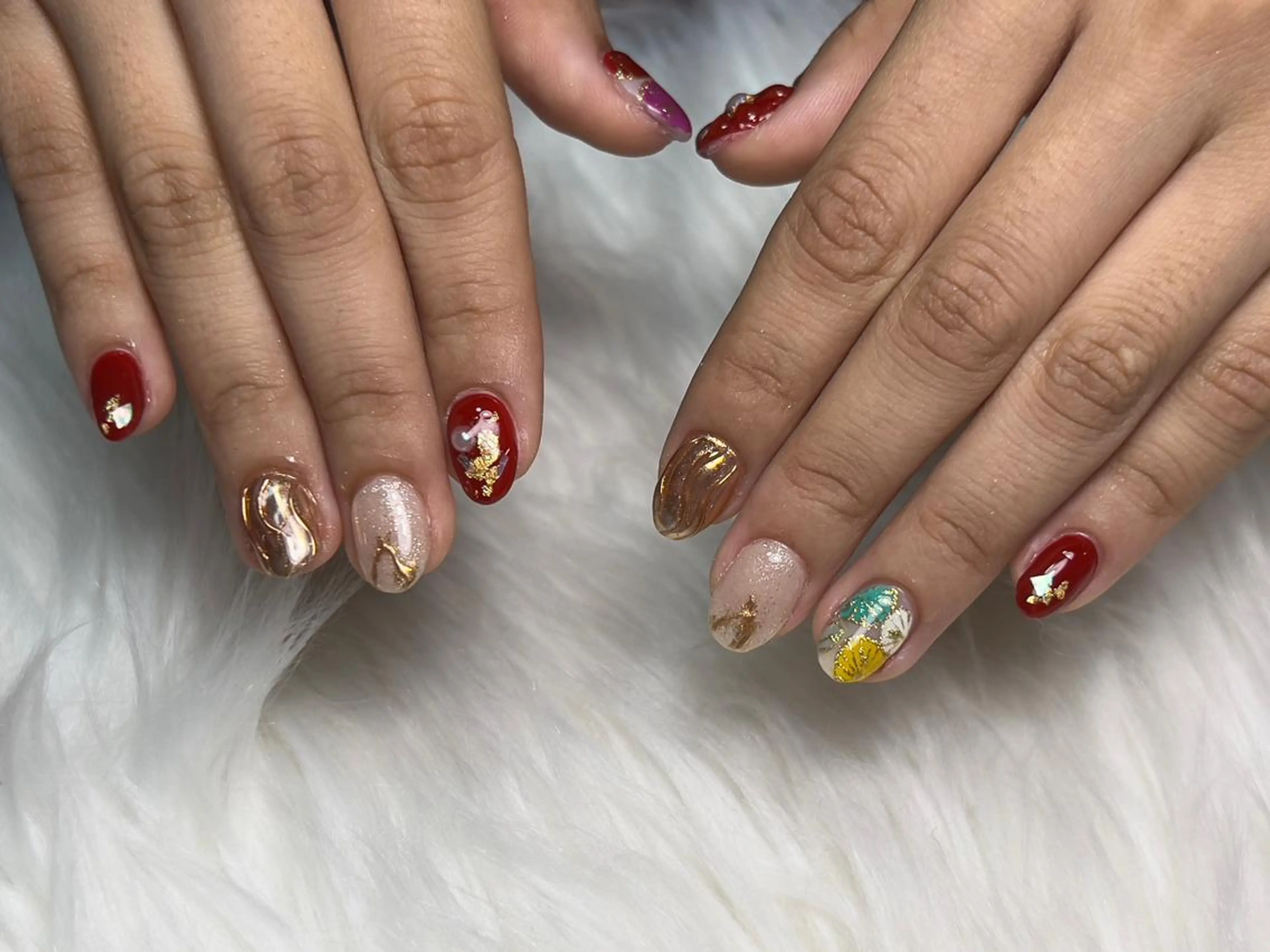 ネイル ハンドネイル lucky nail 歌舞伎町のネイルデザイン